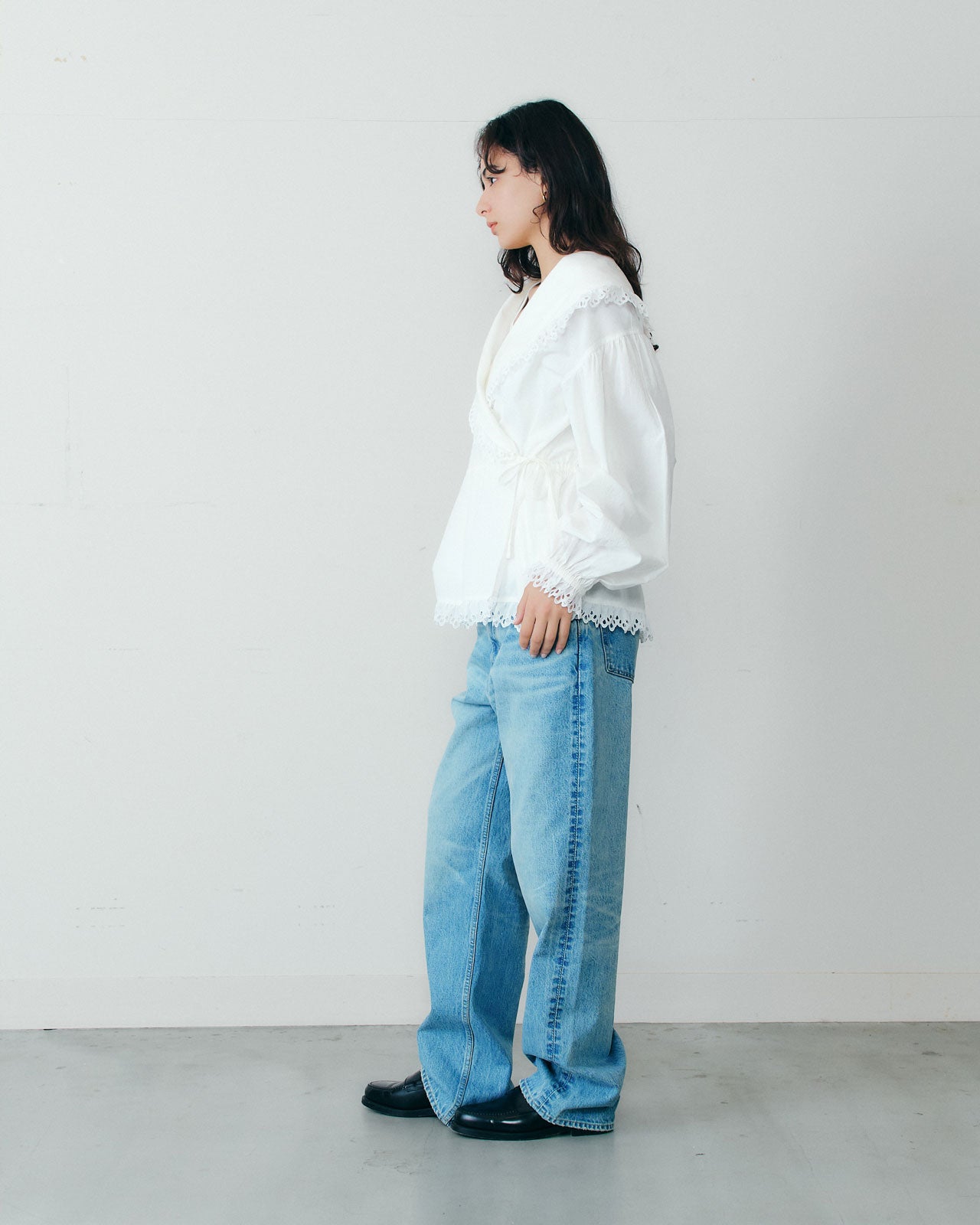 CACHE COEUR BLOUSE