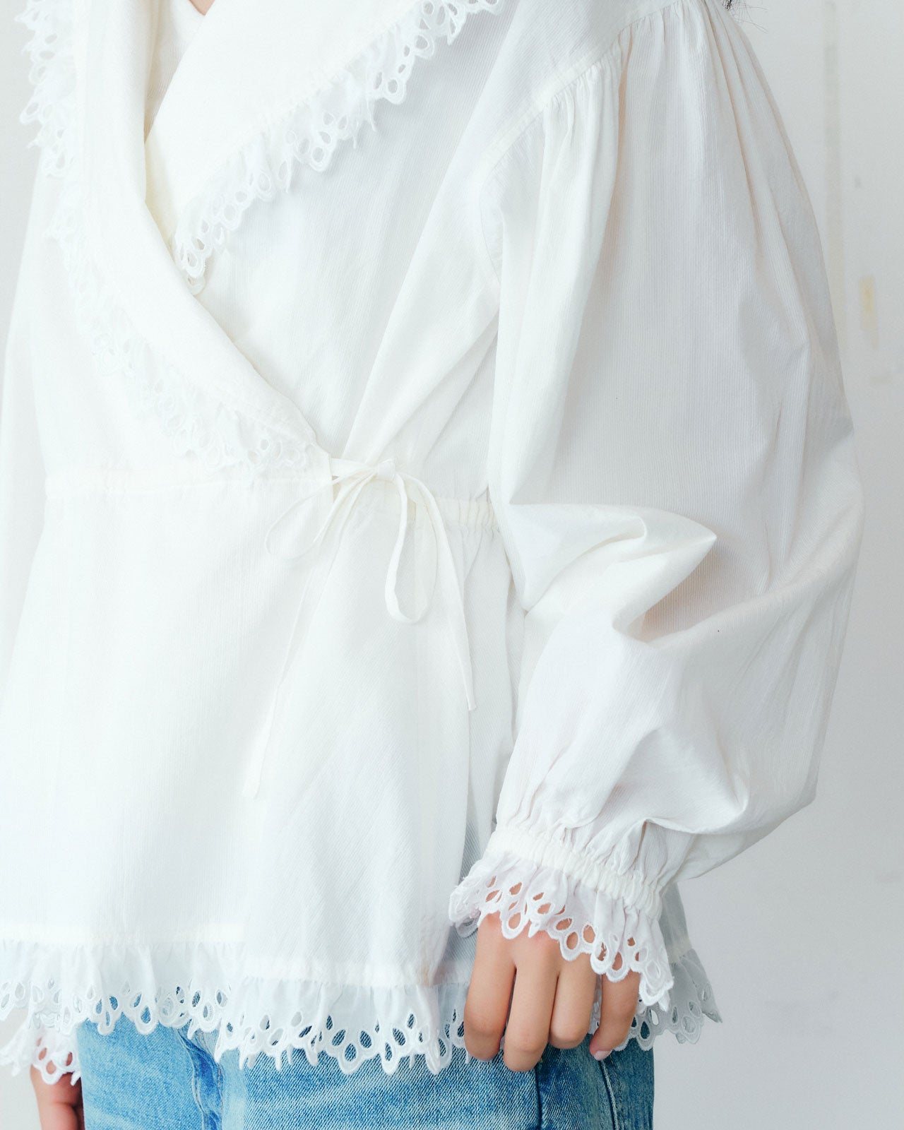 CACHE COEUR BLOUSE