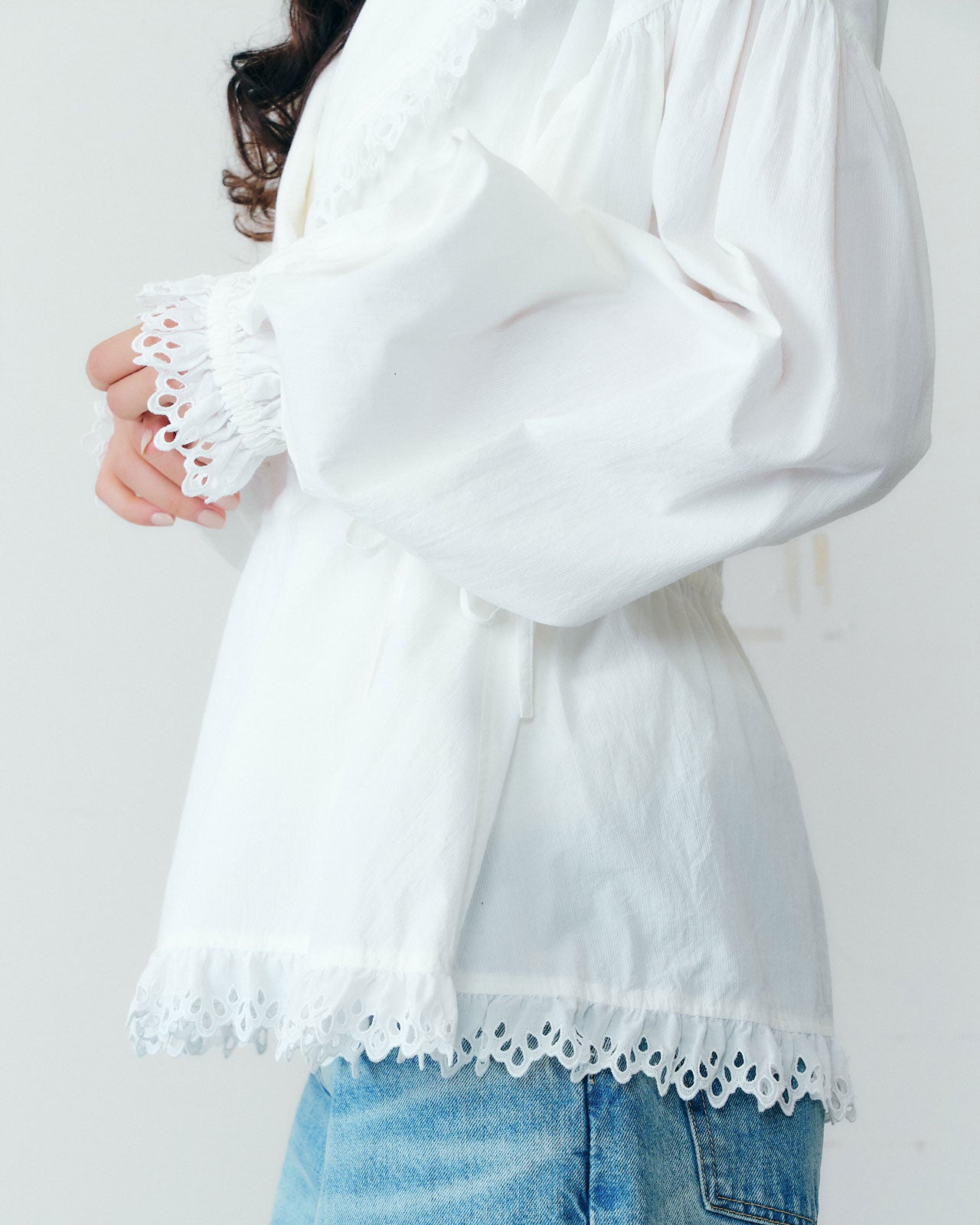 CACHE COEUR BLOUSE