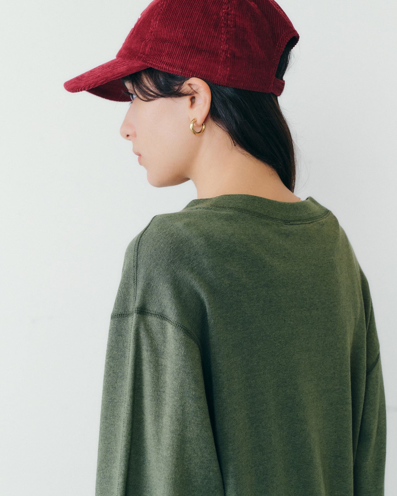 【9月下旬入荷予定】C/W HENLEY NECK SHIRT