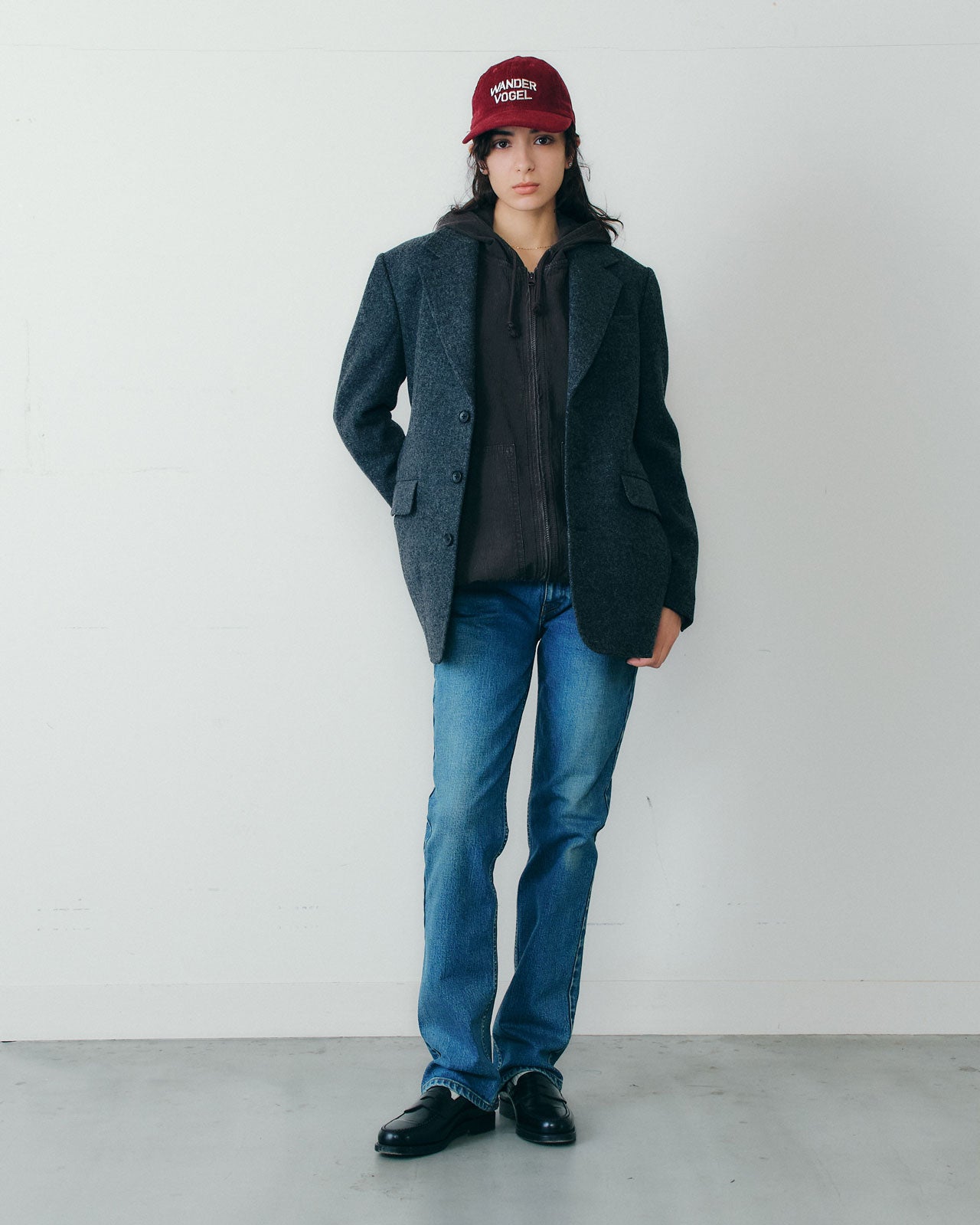 【9月中旬入荷予定】WOOL SINGLE BREASTED JACKET