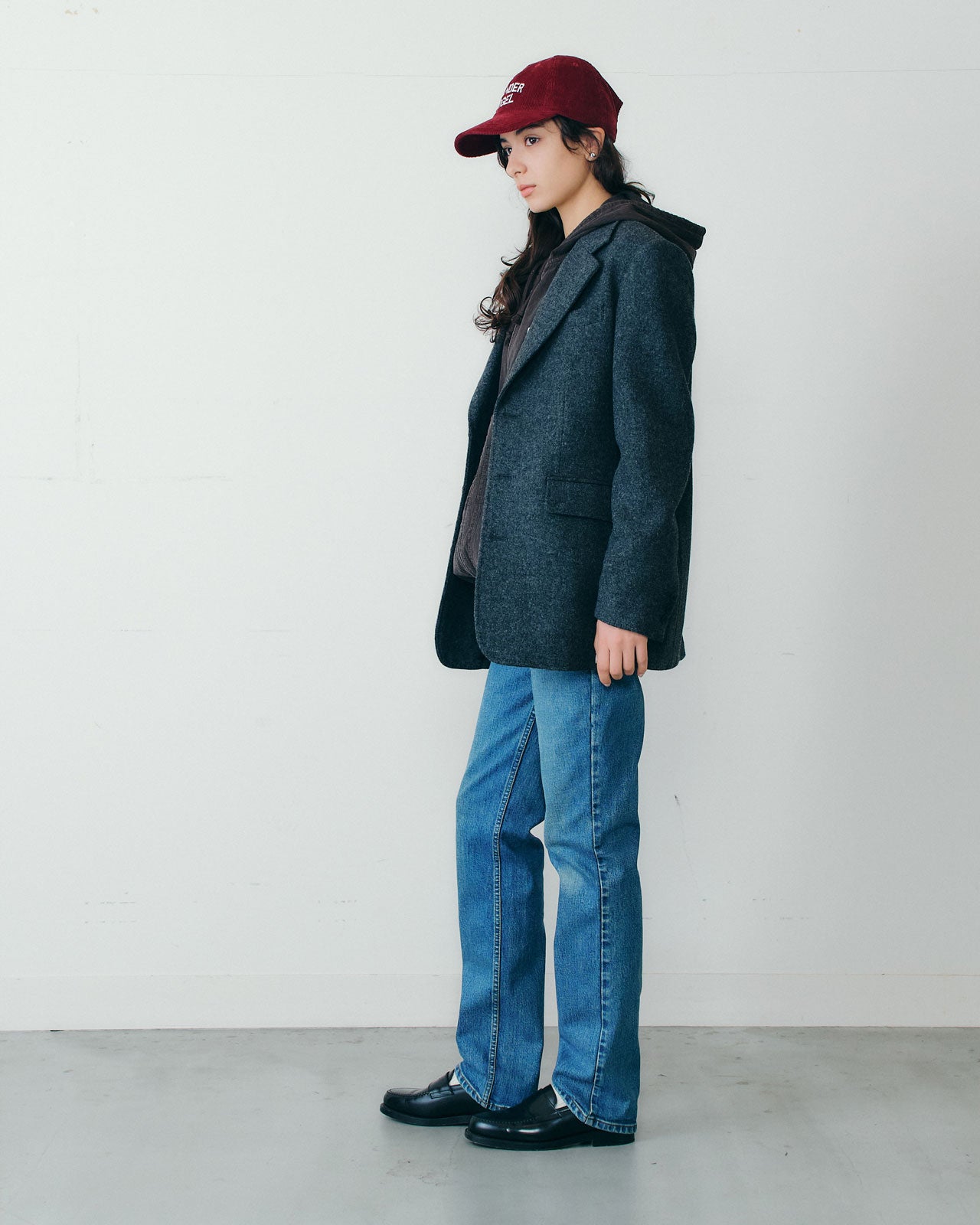 【9月中旬入荷予定】WOOL SINGLE BREASTED JACKET