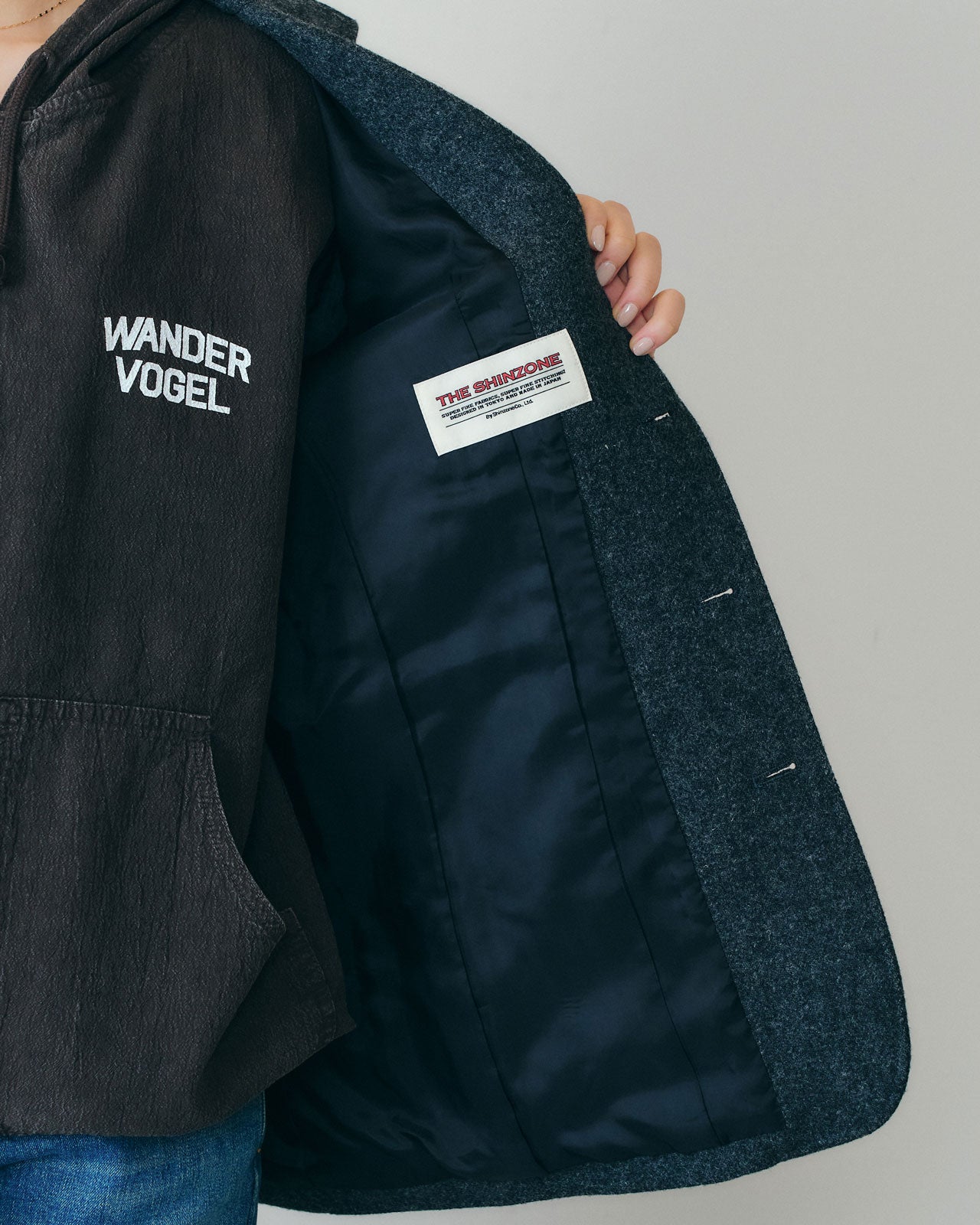 【9月中旬入荷予定】WOOL SINGLE BREASTED JACKET