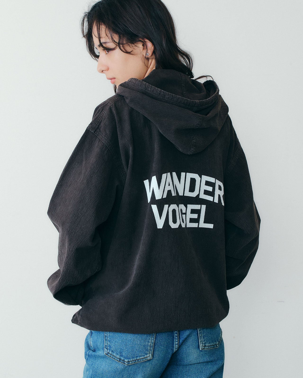 【9月下旬お届け】WANDERVOGEL GARMENT DYED HOODIE