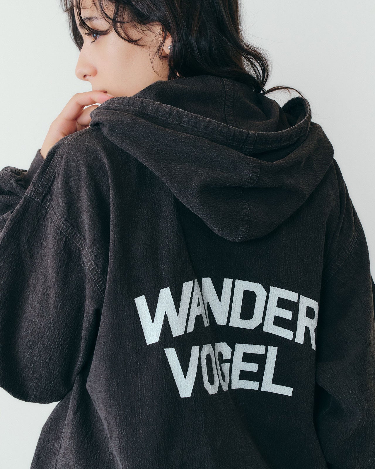 【9月下旬お届け】WANDERVOGEL GARMENT DYED HOODIE