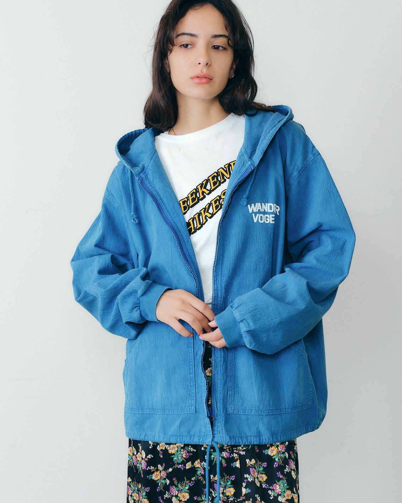 【9月下旬お届け】WANDERVOGEL GARMENT DYED HOODIE