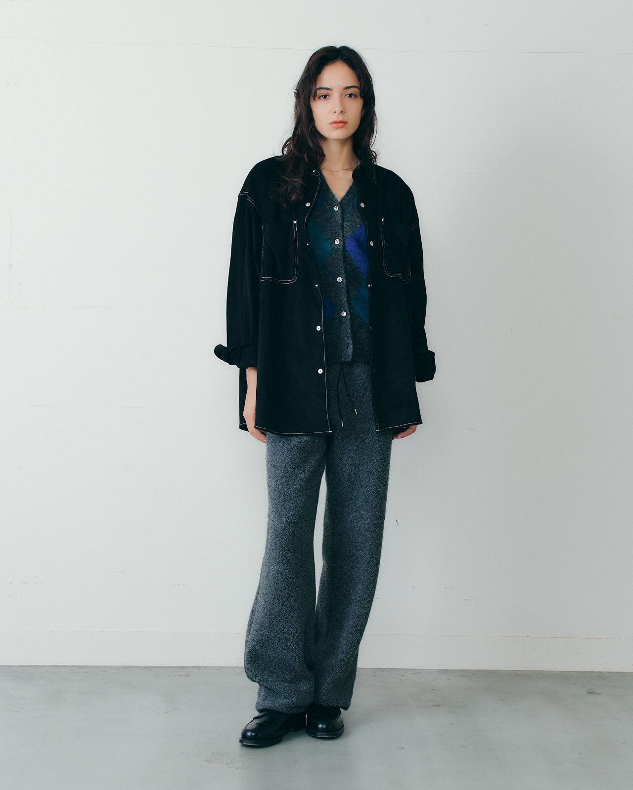 【10月上旬入荷予定】ARGYLE KNIT VEST