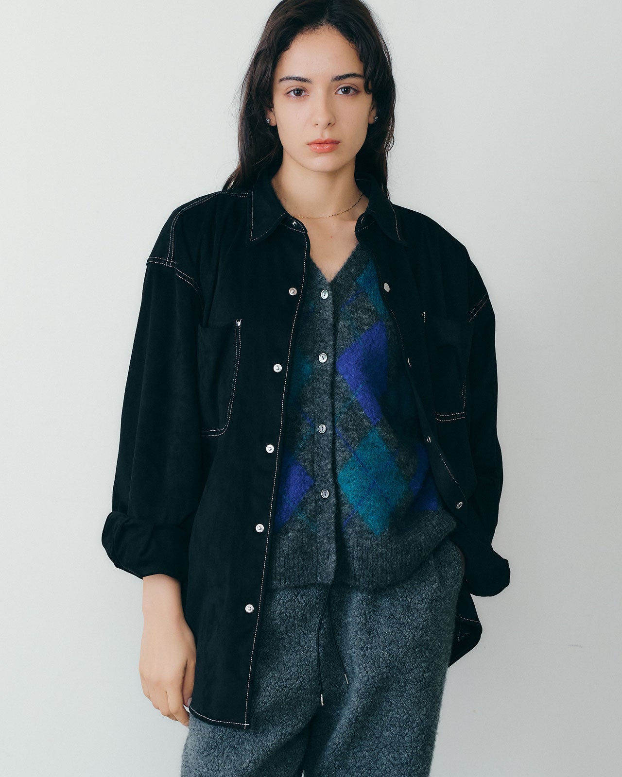 【10月上旬入荷予定】ARGYLE KNIT VEST