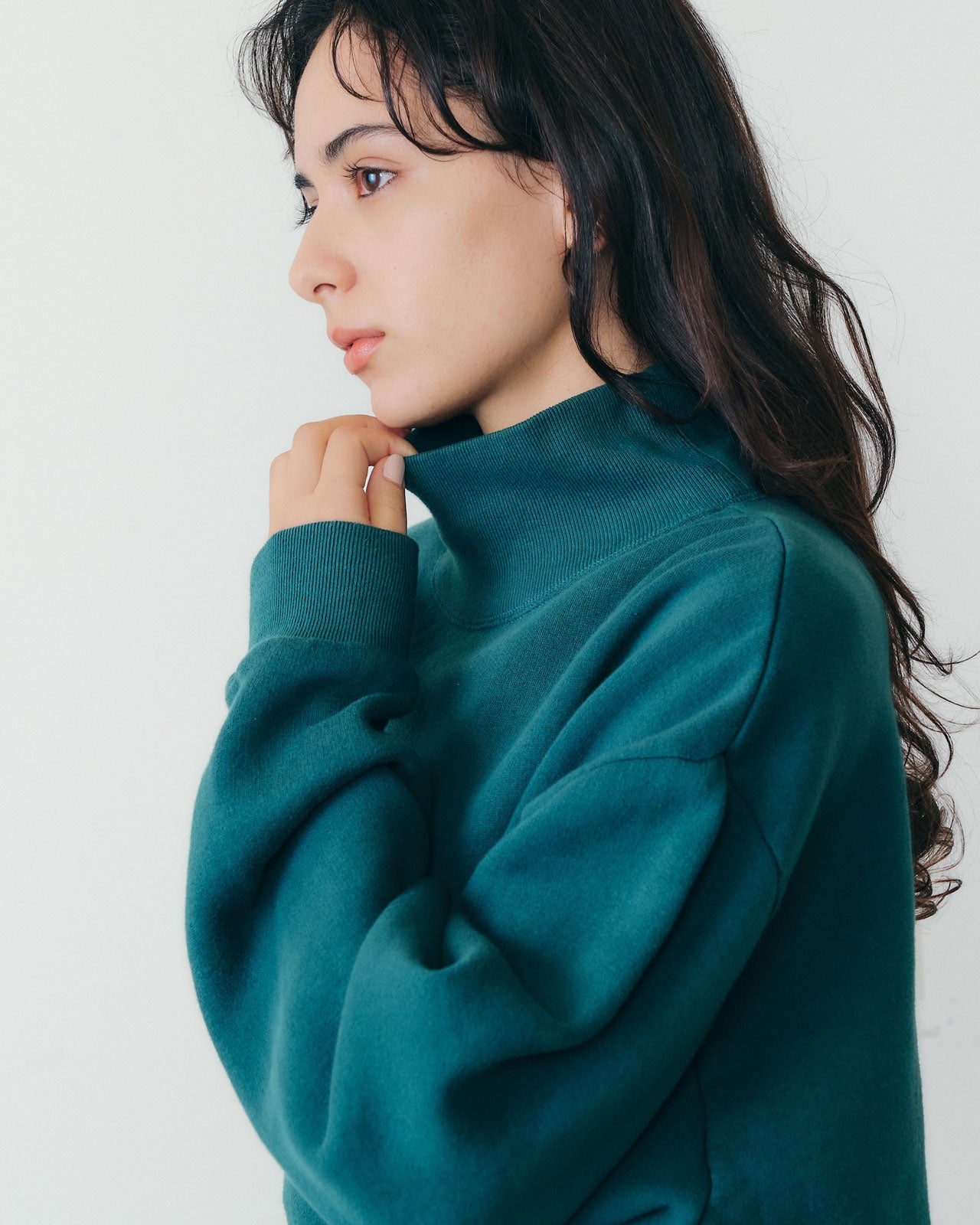 【10月中旬入荷予定】HIGH NECK COMMON SWEATSHIRT