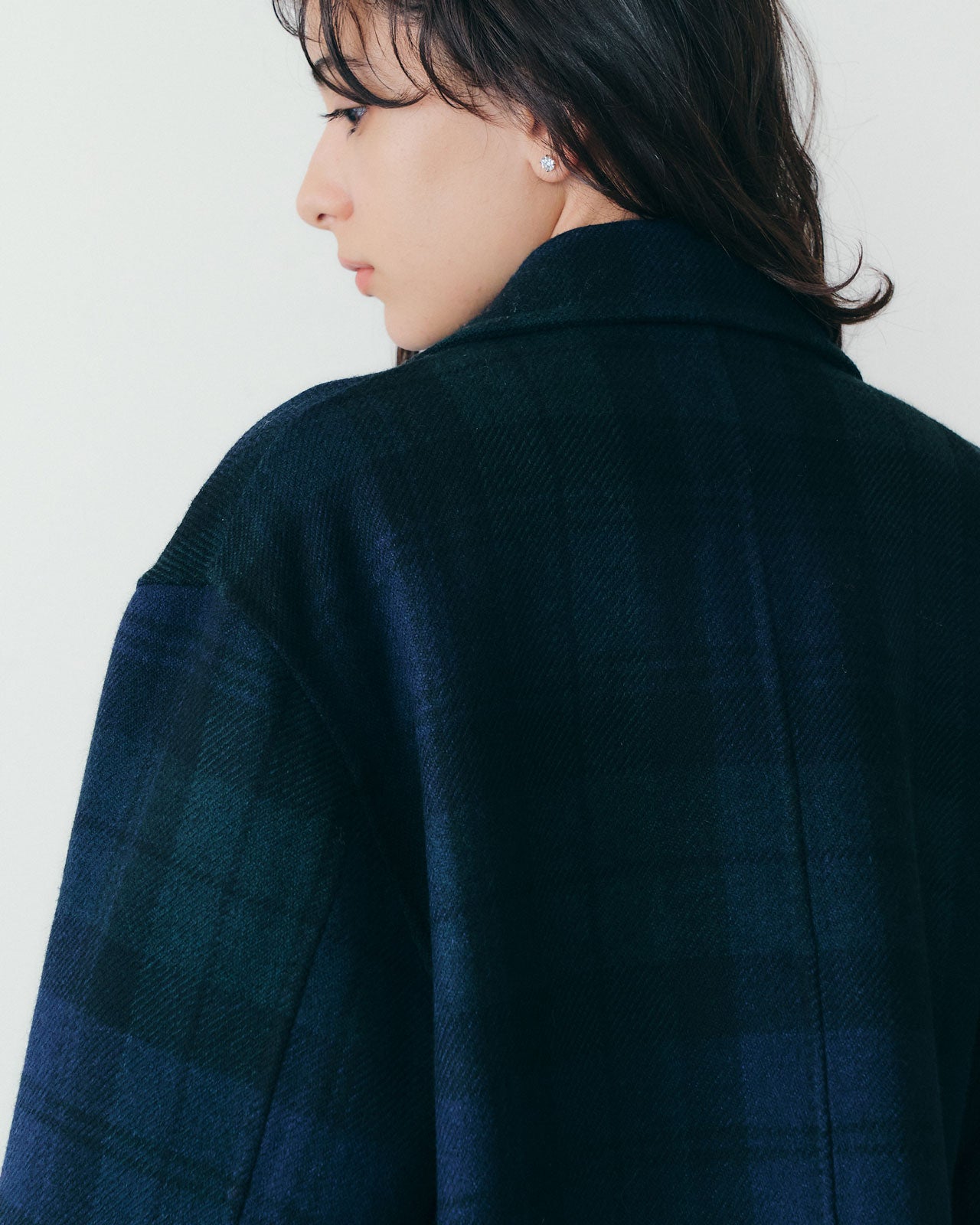 【10月中旬入荷予定】OVERSIZED WOOL PEACOAT (Lovat)