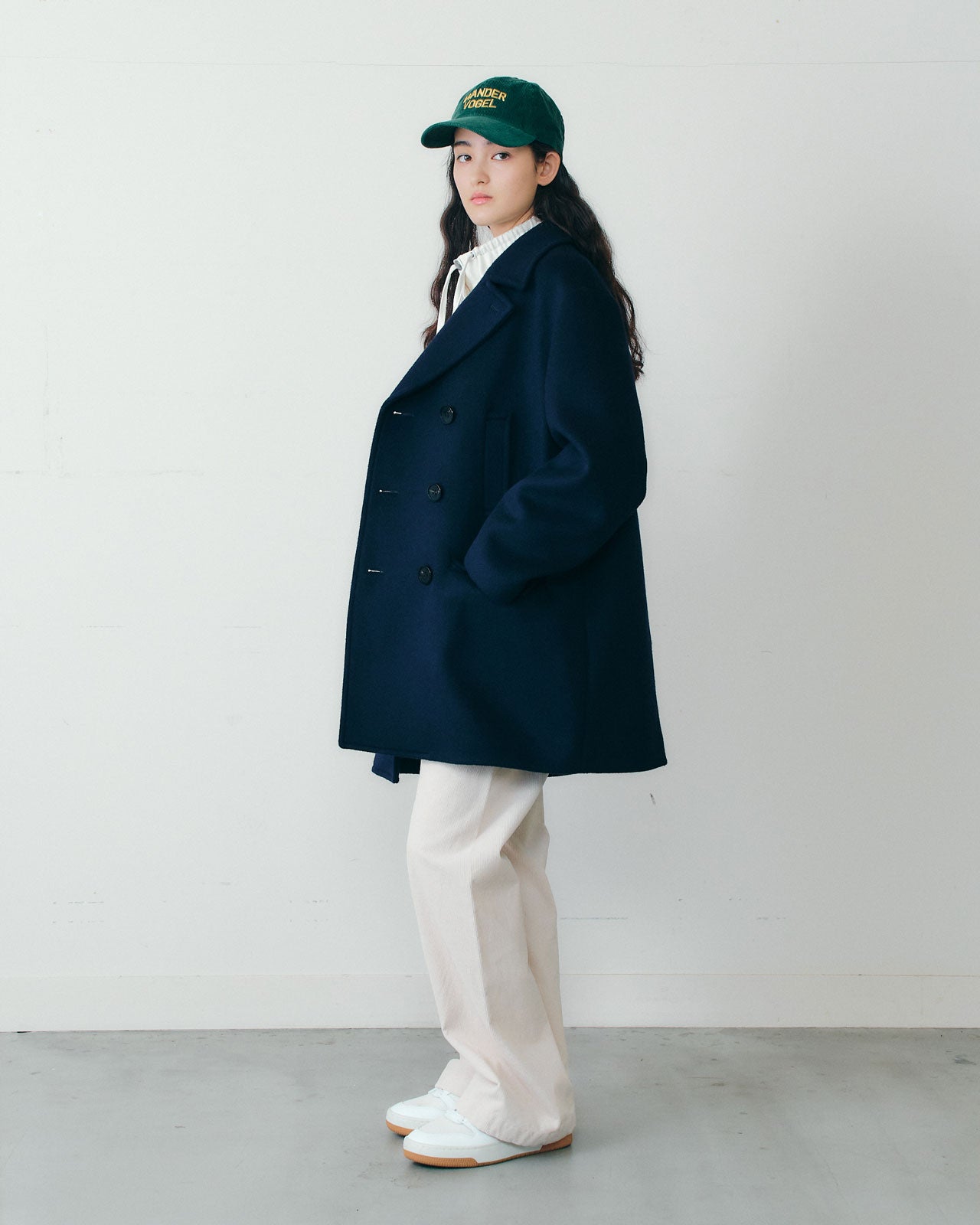 【10月中旬入荷予定】OVERSIZED WOOL PEACOAT