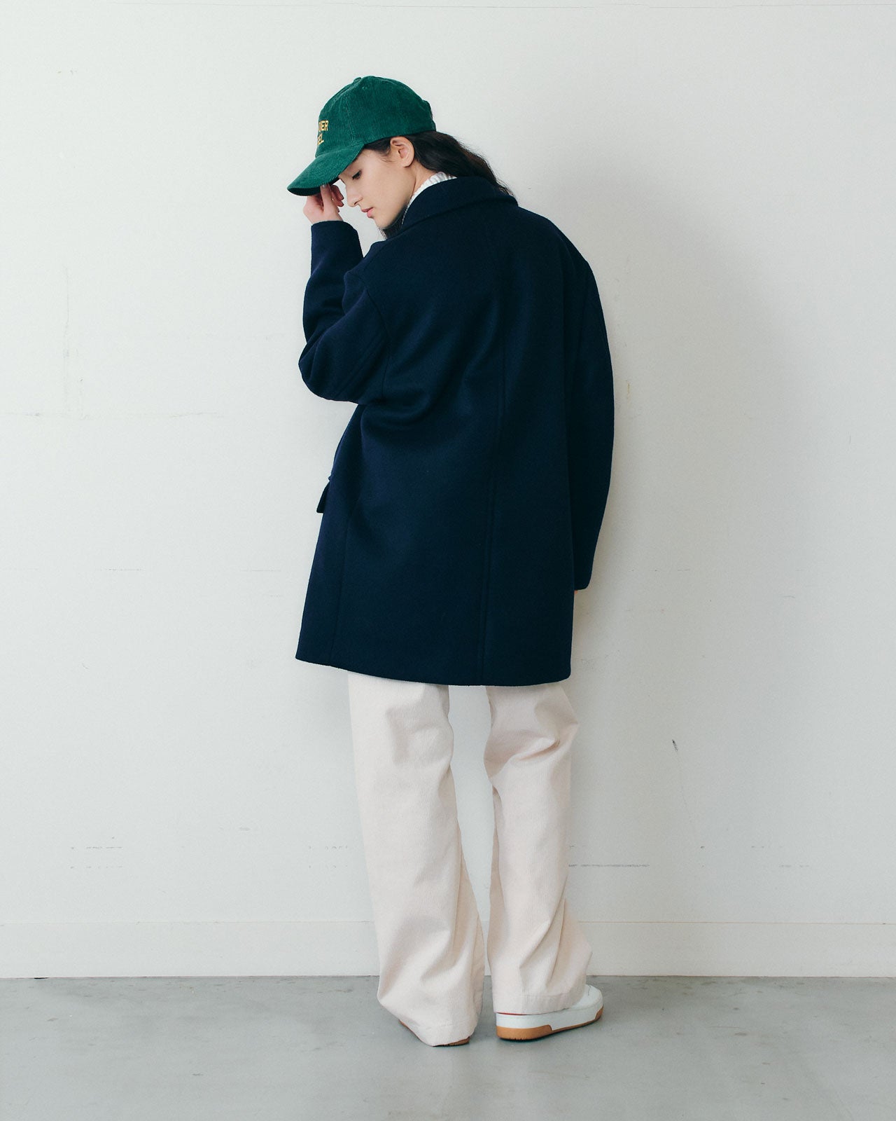 【10月中旬入荷予定】OVERSIZED WOOL PEACOAT