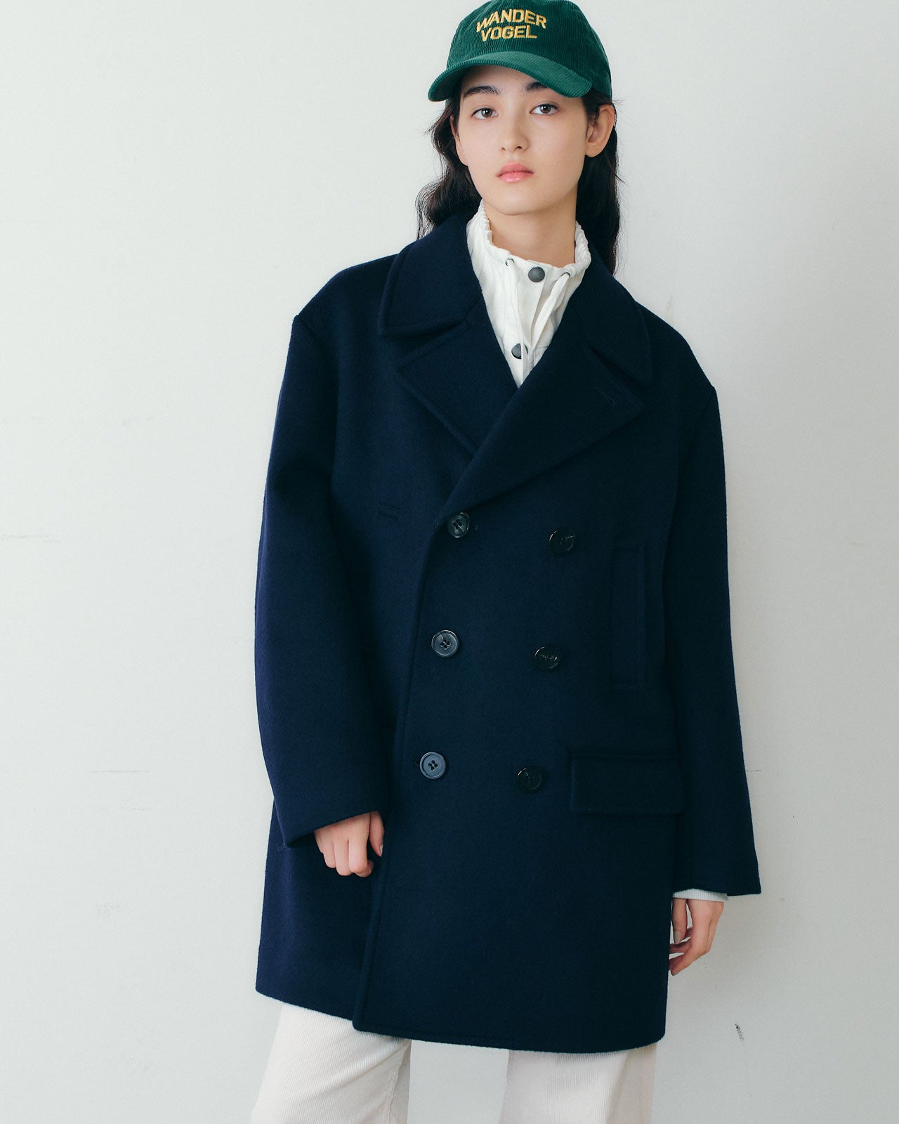 【10月中旬入荷予定】OVERSIZED WOOL PEACOAT