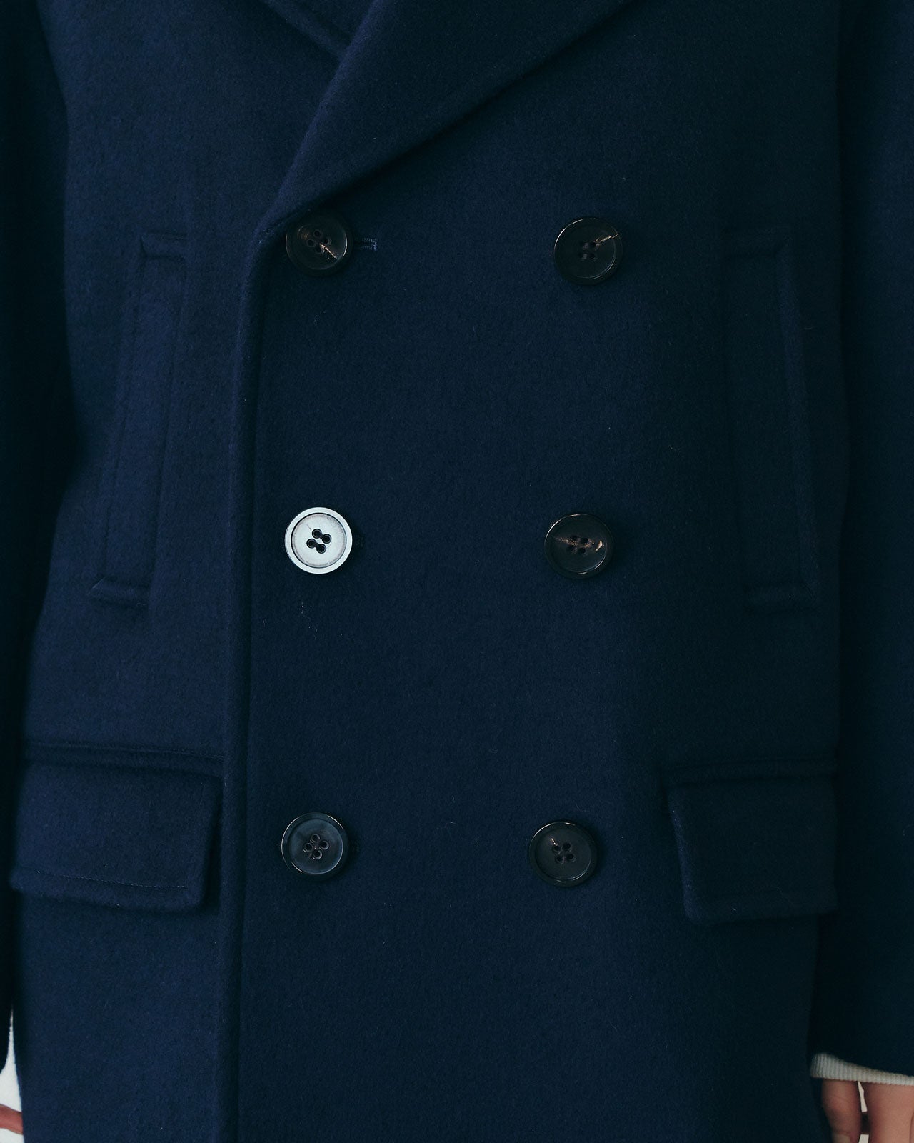 【10月中旬入荷予定】OVERSIZED WOOL PEACOAT