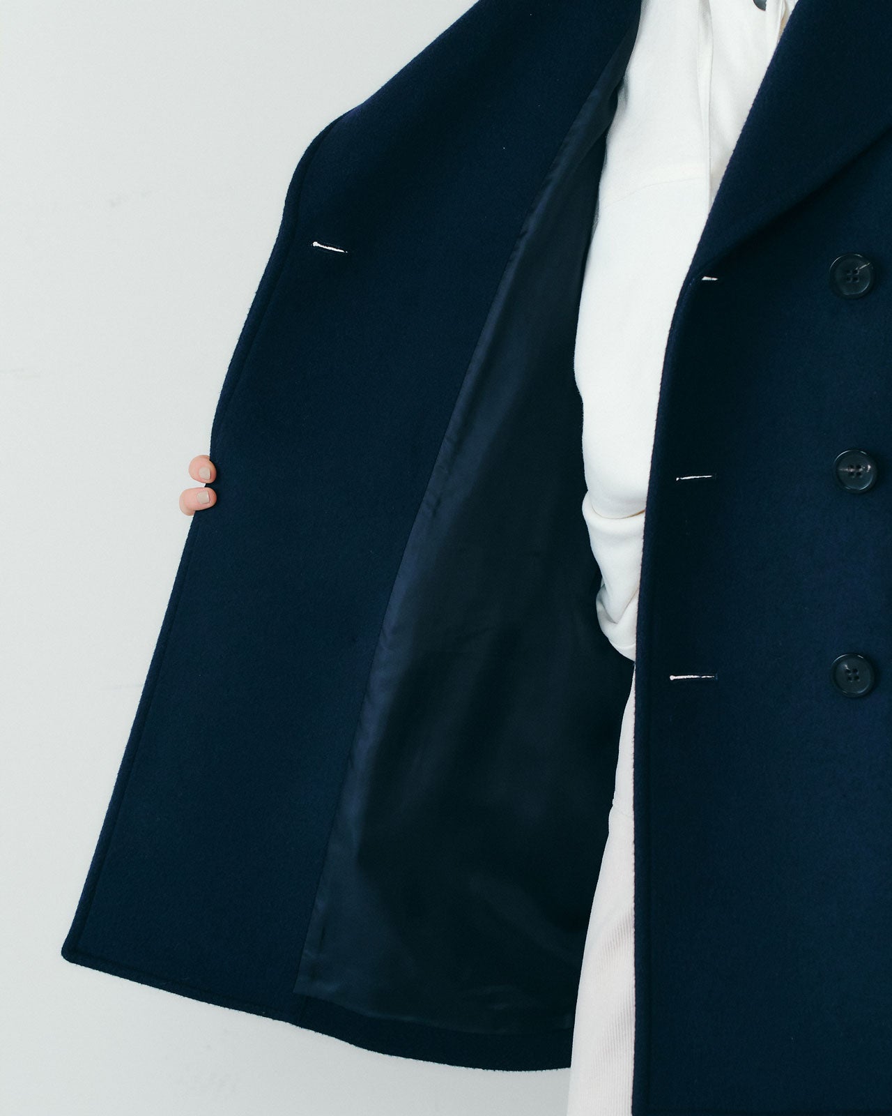 【10月中旬入荷予定】OVERSIZED WOOL PEACOAT