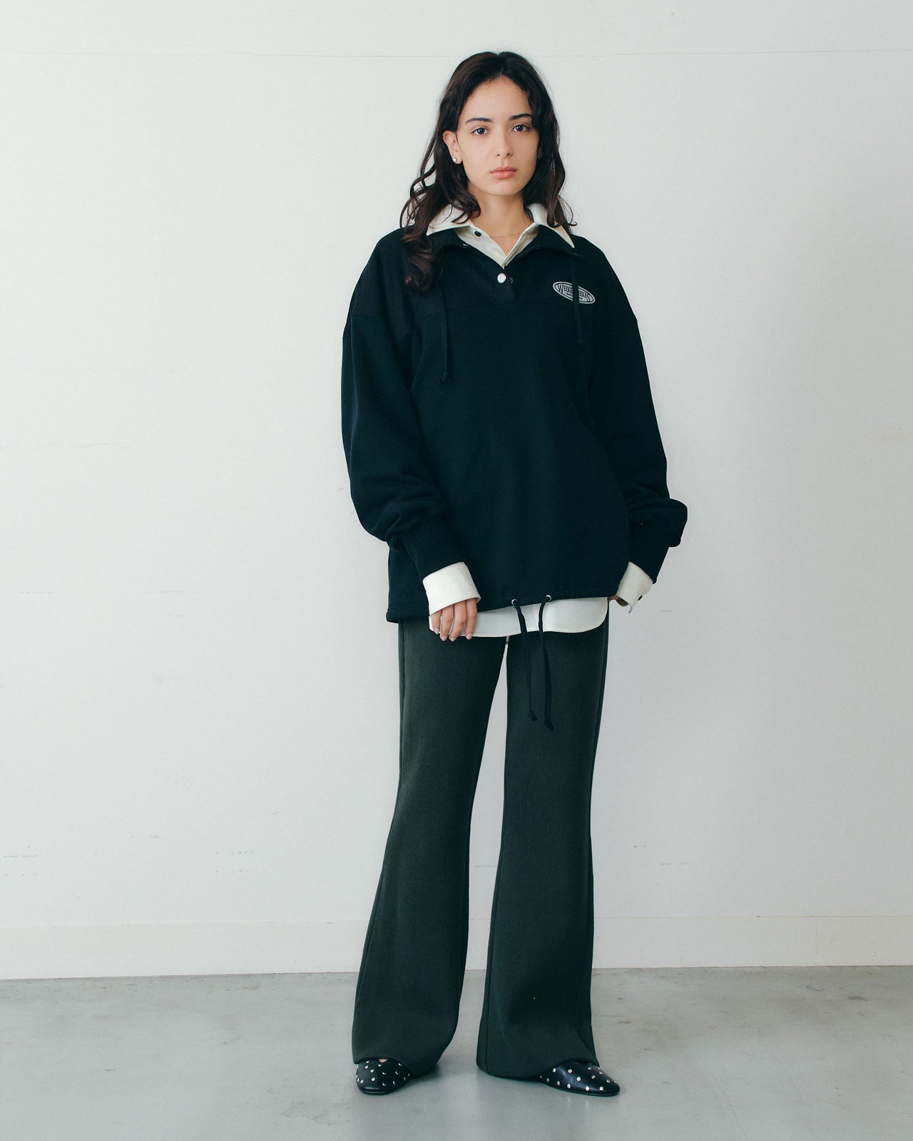 【9月中旬お届け】CHUNKY FLARE PANTS