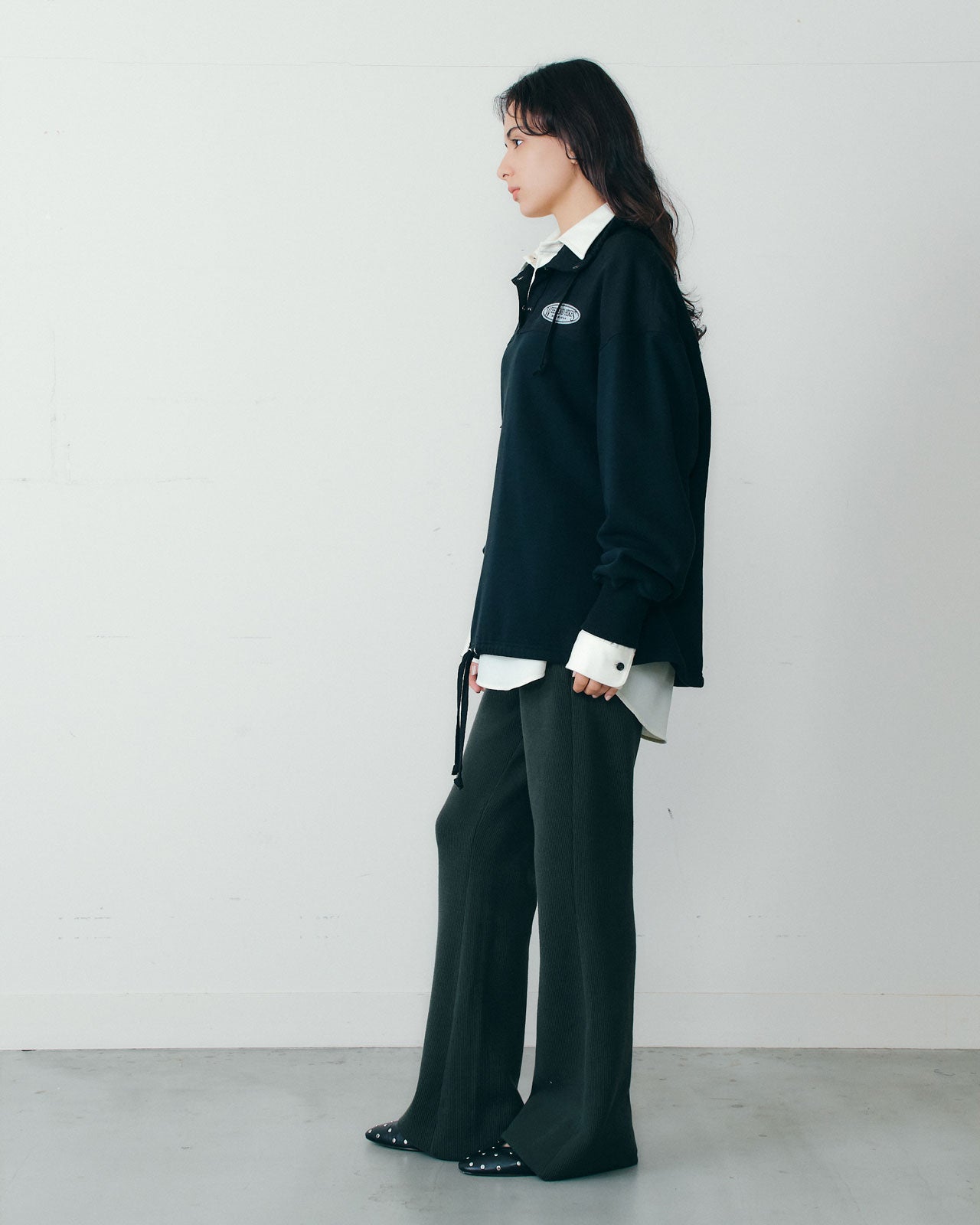【9月中旬お届け】CHUNKY FLARE PANTS