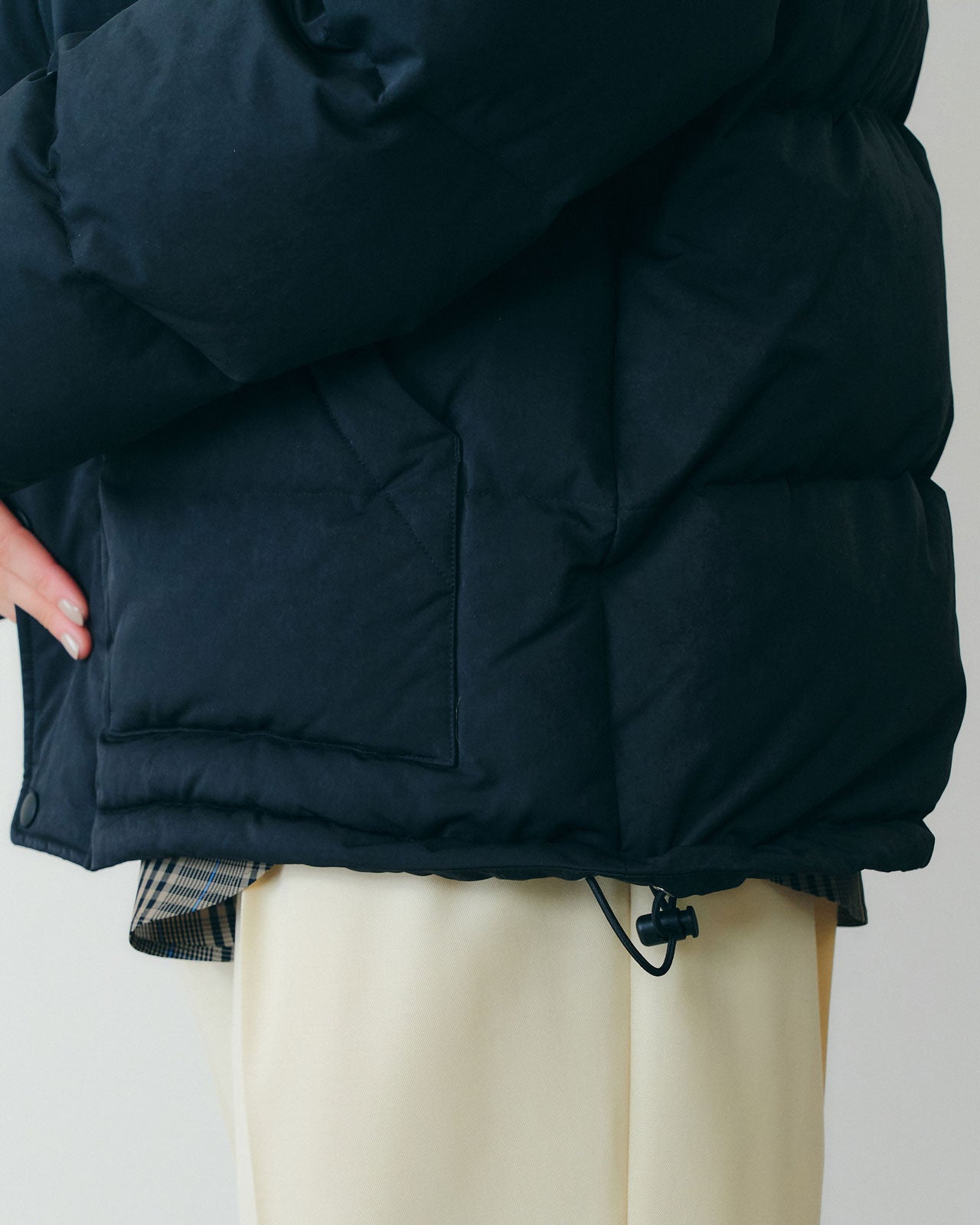 【11月上旬入荷予定】SUEDE COLLAR DOWN JACKET