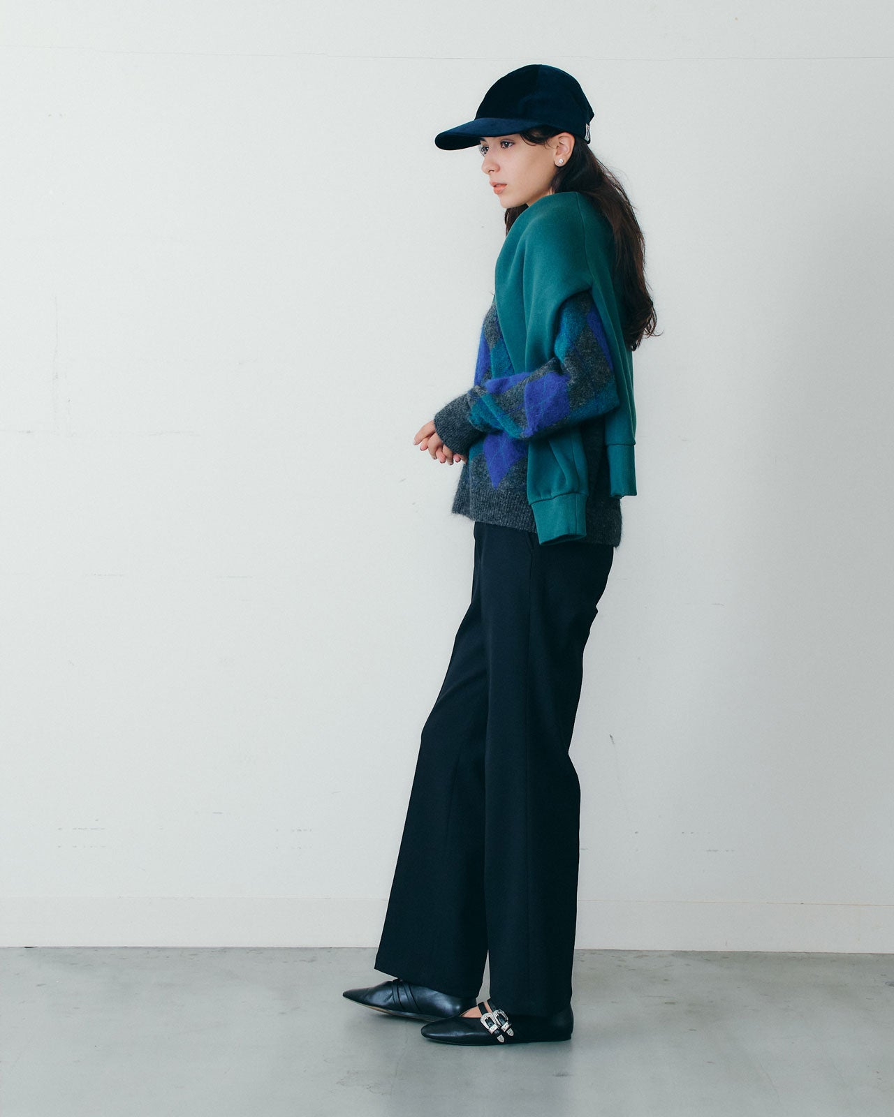 【10月上旬入荷予定】ARGYLE KNIT PULLOVER