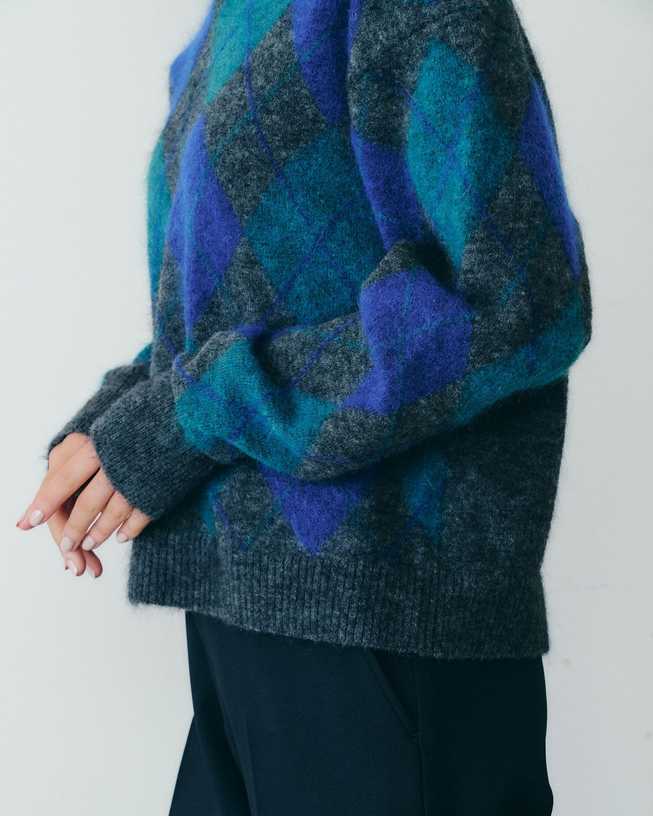 【10月上旬入荷予定】ARGYLE KNIT PULLOVER