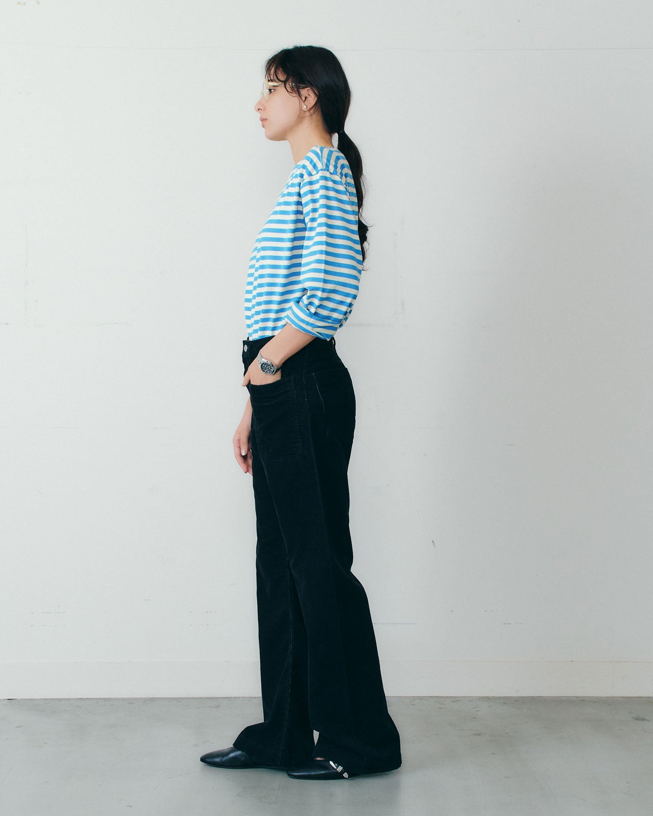 【9月下旬お届け】CORDUROY MARINE PANTS