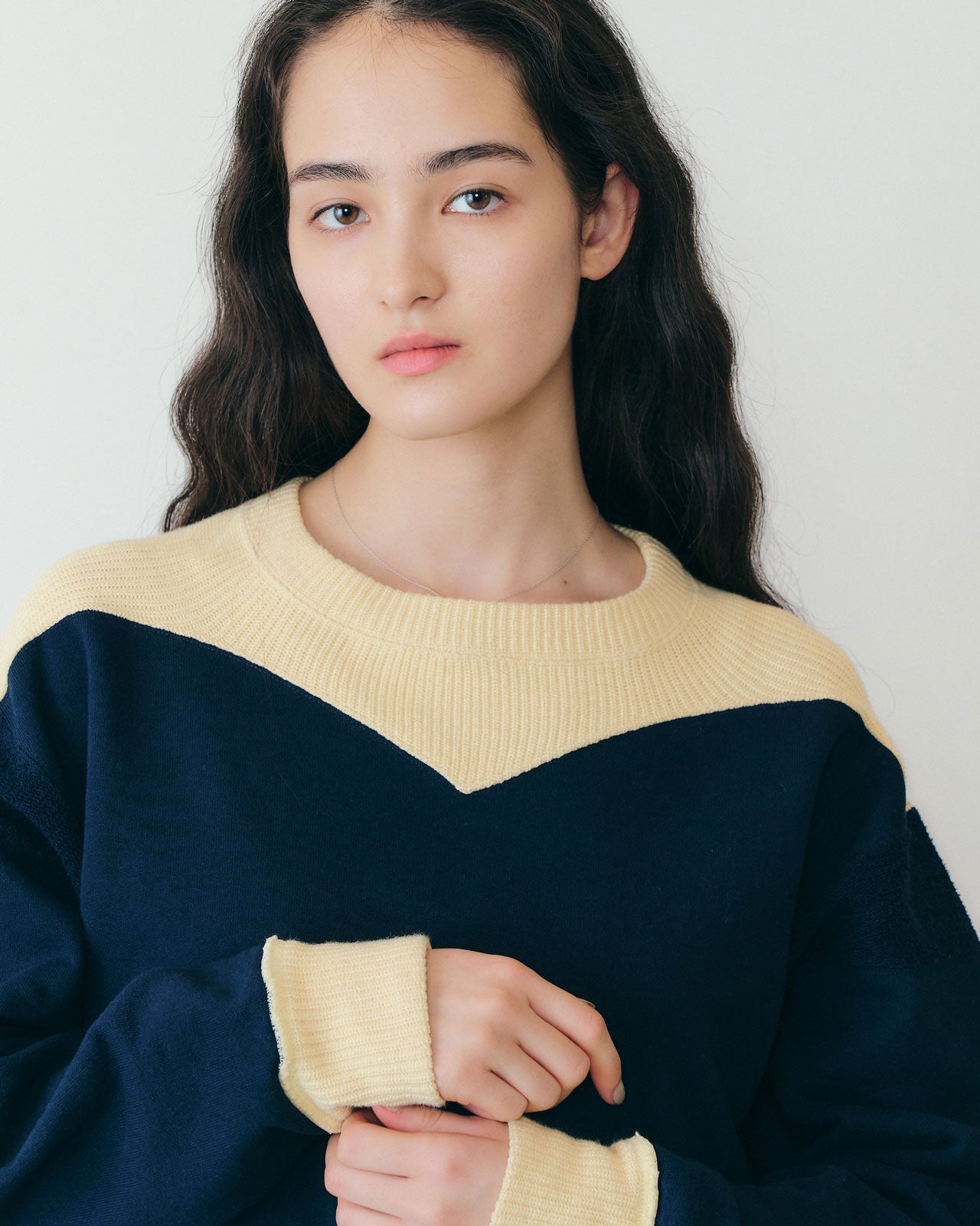【11月上旬入荷予定】COLOR BLOCK SWEATSHIRT