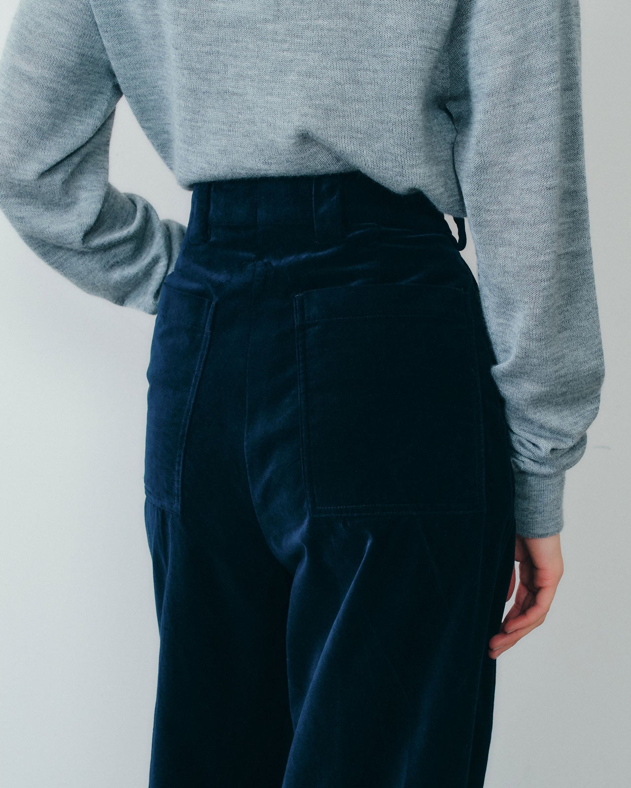 【11月上旬入荷予定】ORGANIC VELVET TOMBOY PANTS