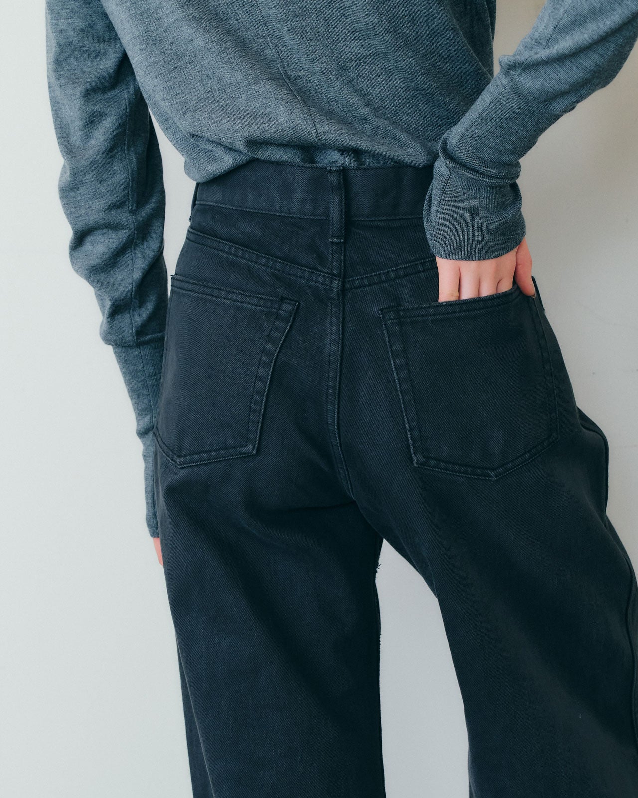 【9月下旬お届け】PAINTED WIDE PANTS