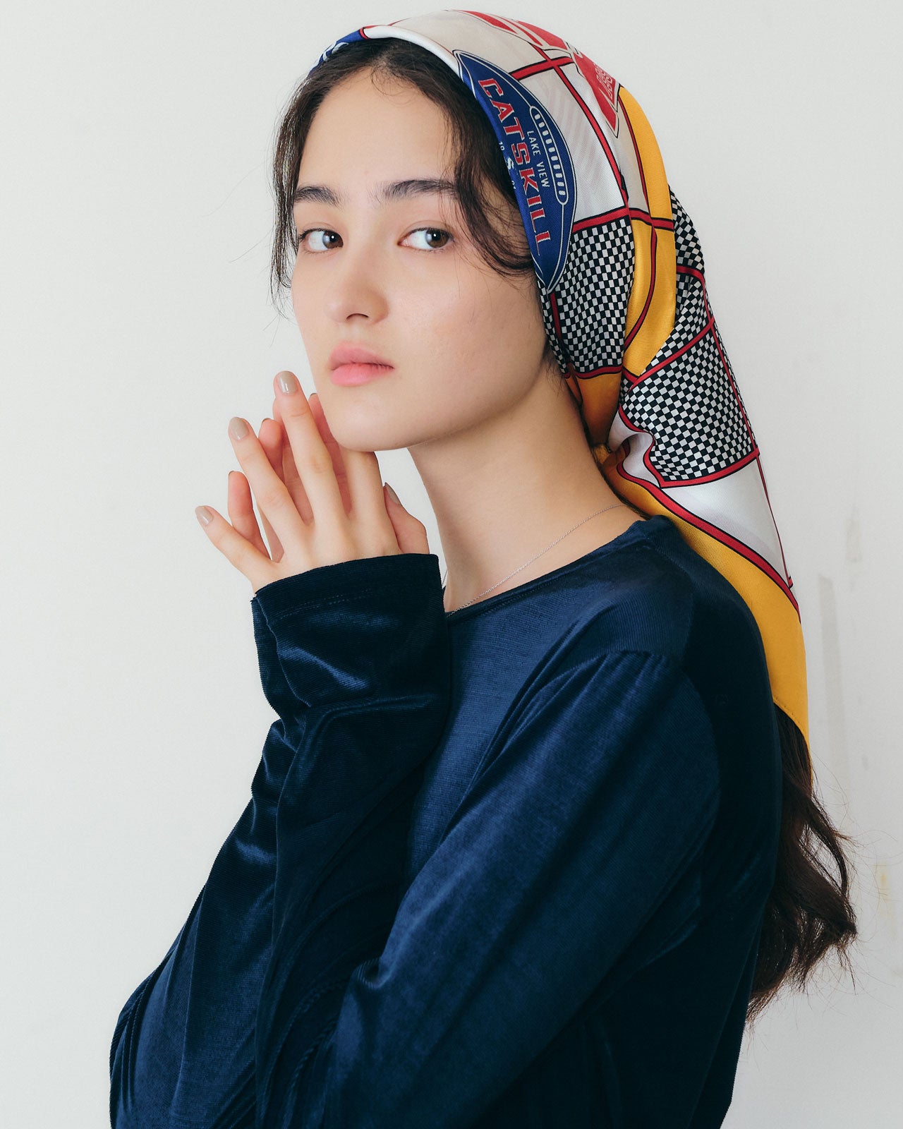 VELOUR LONG SLEEVE TEE