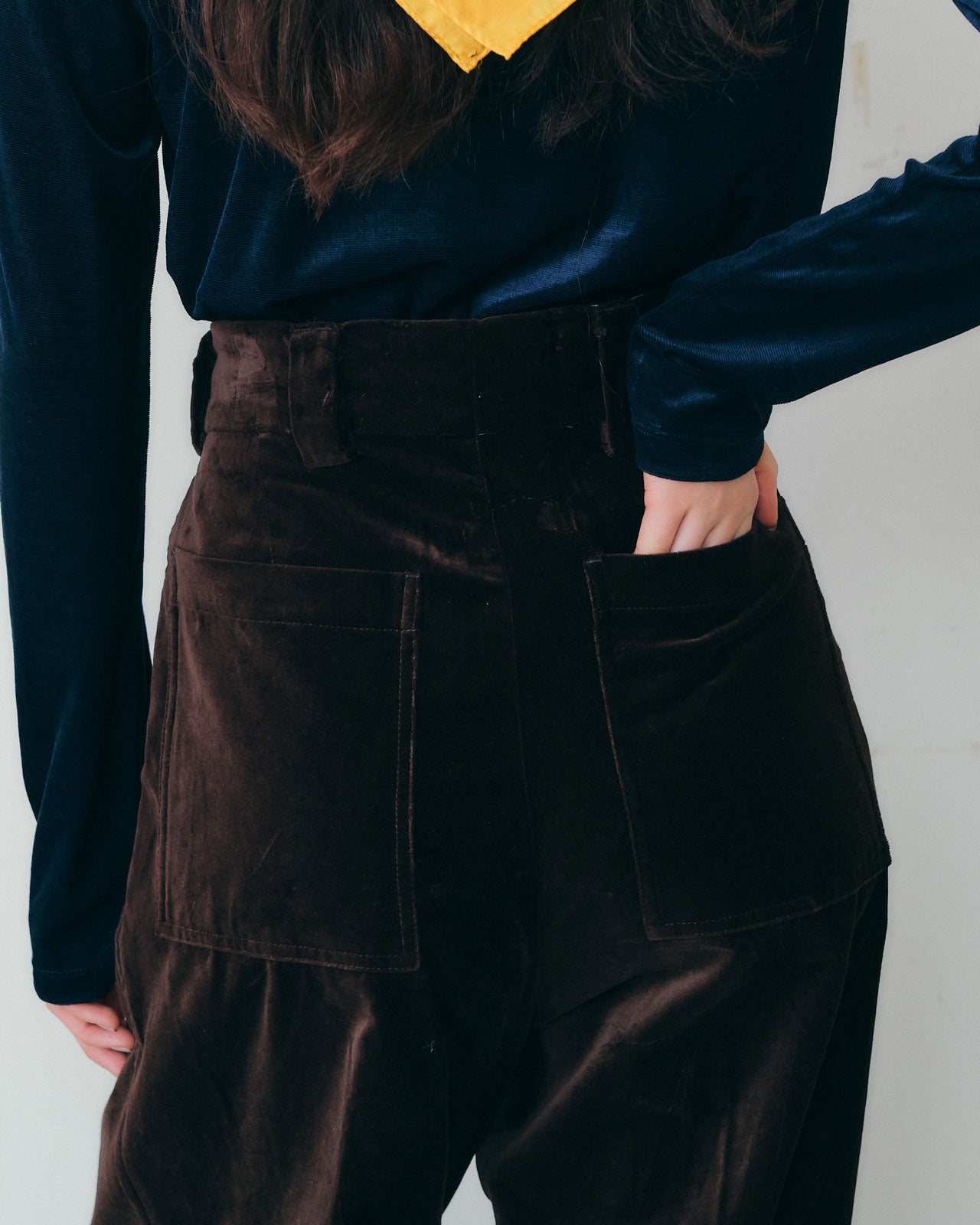 【11月上旬入荷予定】ORGANIC VELVET TOMBOY PANTS