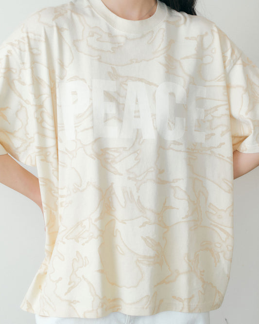 SLOGAN PEACE TEE