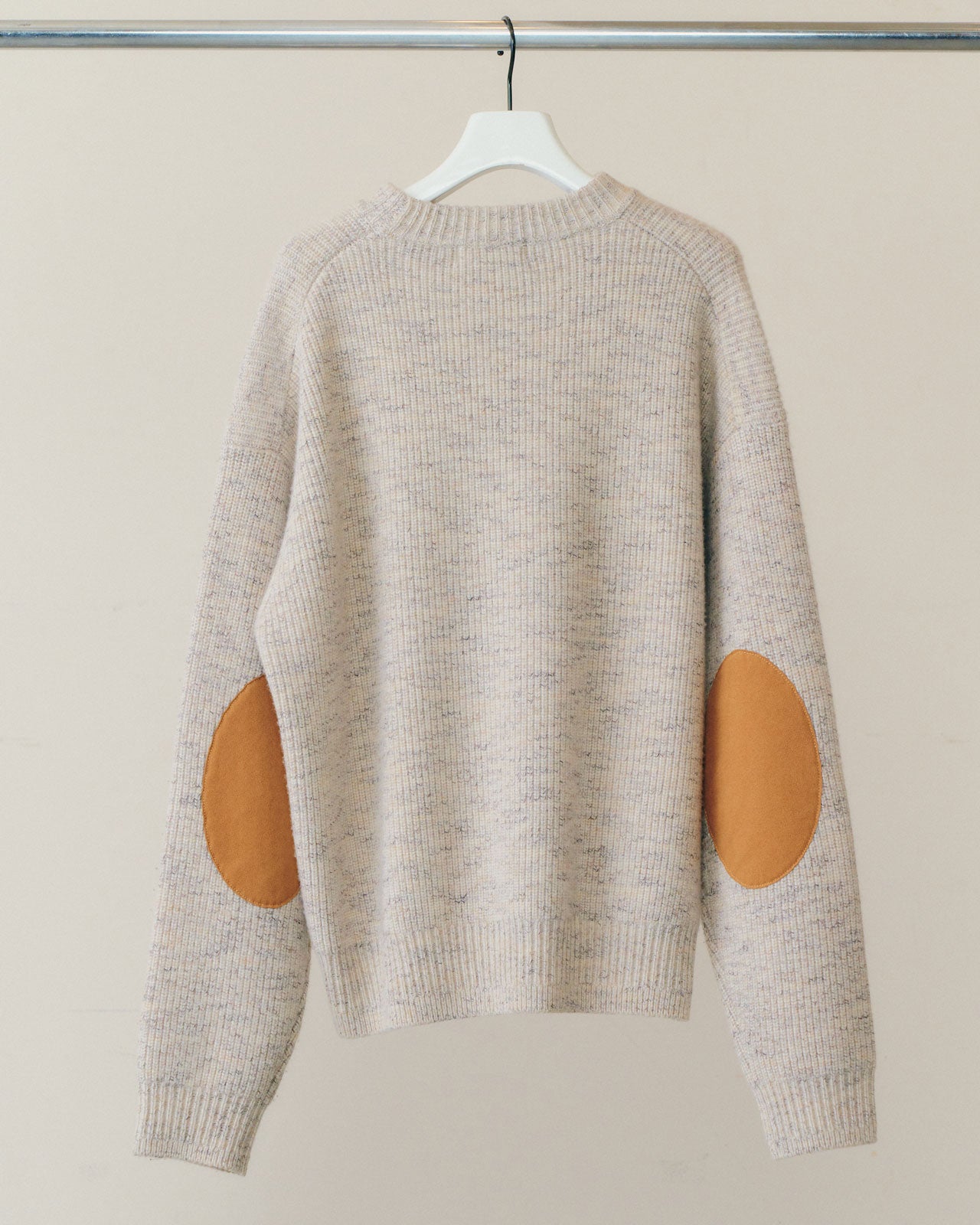 【10月中旬入荷予定】ELBOW PATCH KNIT PULLOVER