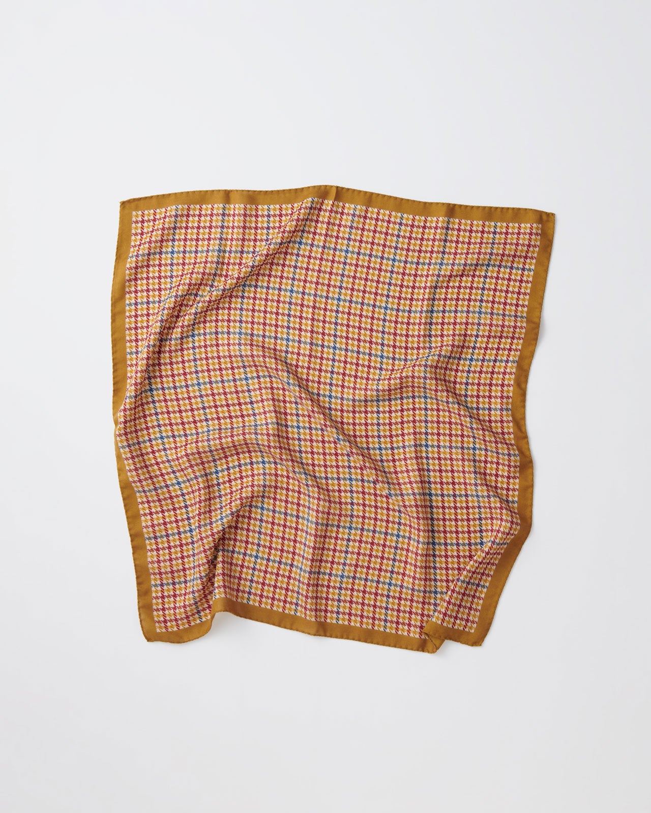 Vincenzo Miozza カシミヤシルク スカーフ(HOUNDSTOOTH)