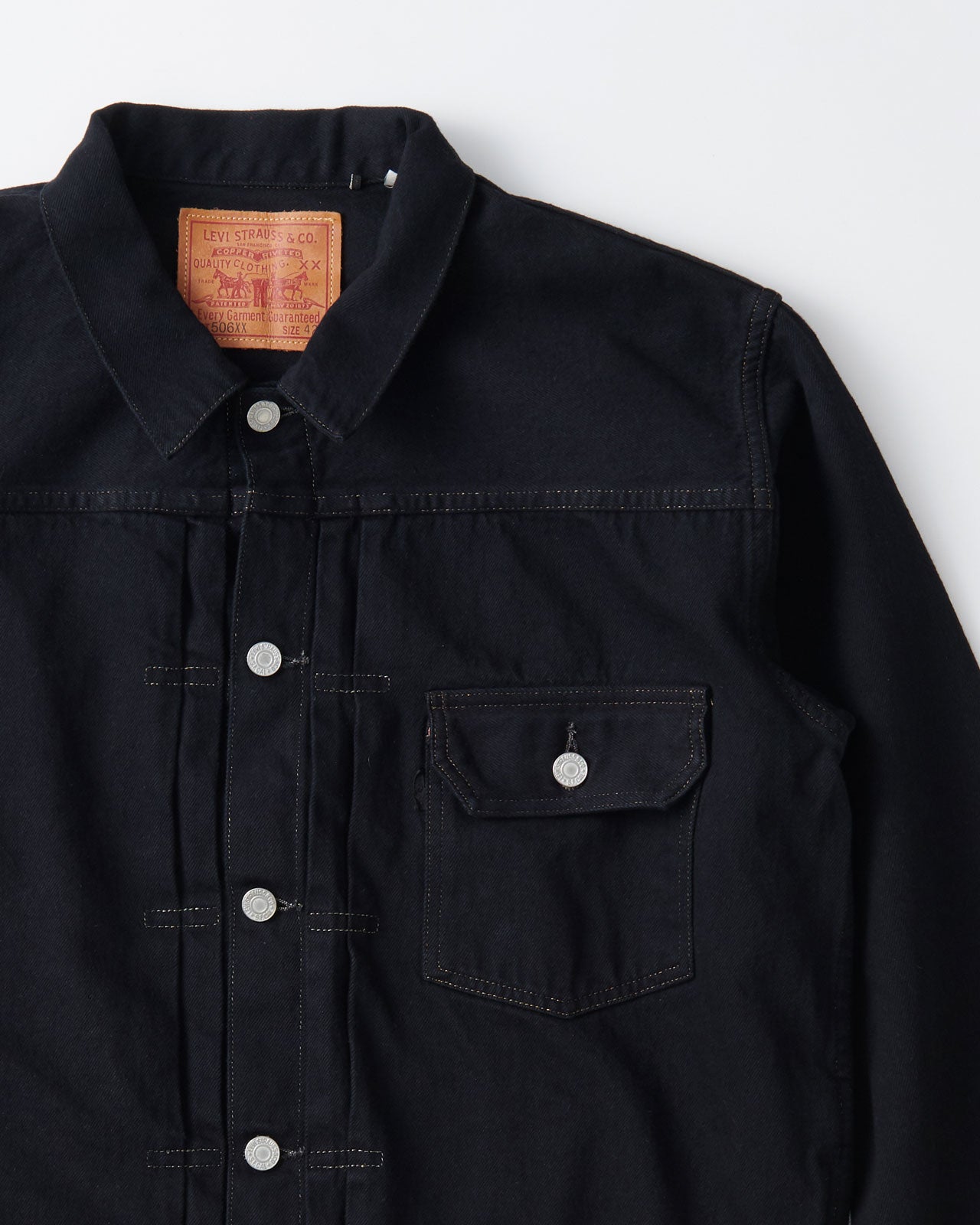 【Customization】Levi’s 1936 TYPE I BLACK OVERDYE