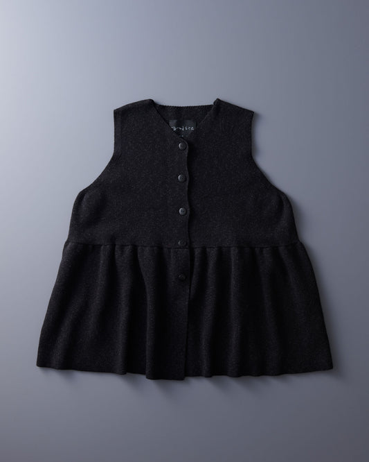 【EXCLUSIVE COLOR】CORDERA FLECKED COTTON PEPLUM TOP