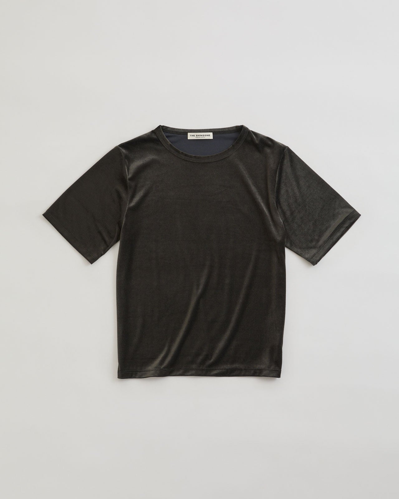 VELOUR HALF SLEEVE TEE