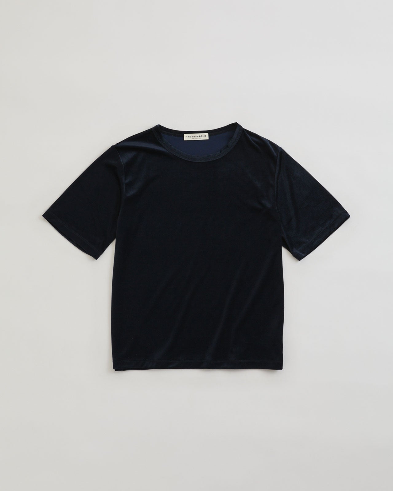 VELOUR HALF SLEEVE TEE
