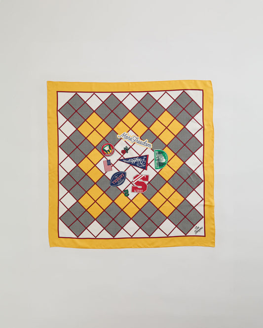 NEW YORK PATCHES SCARF