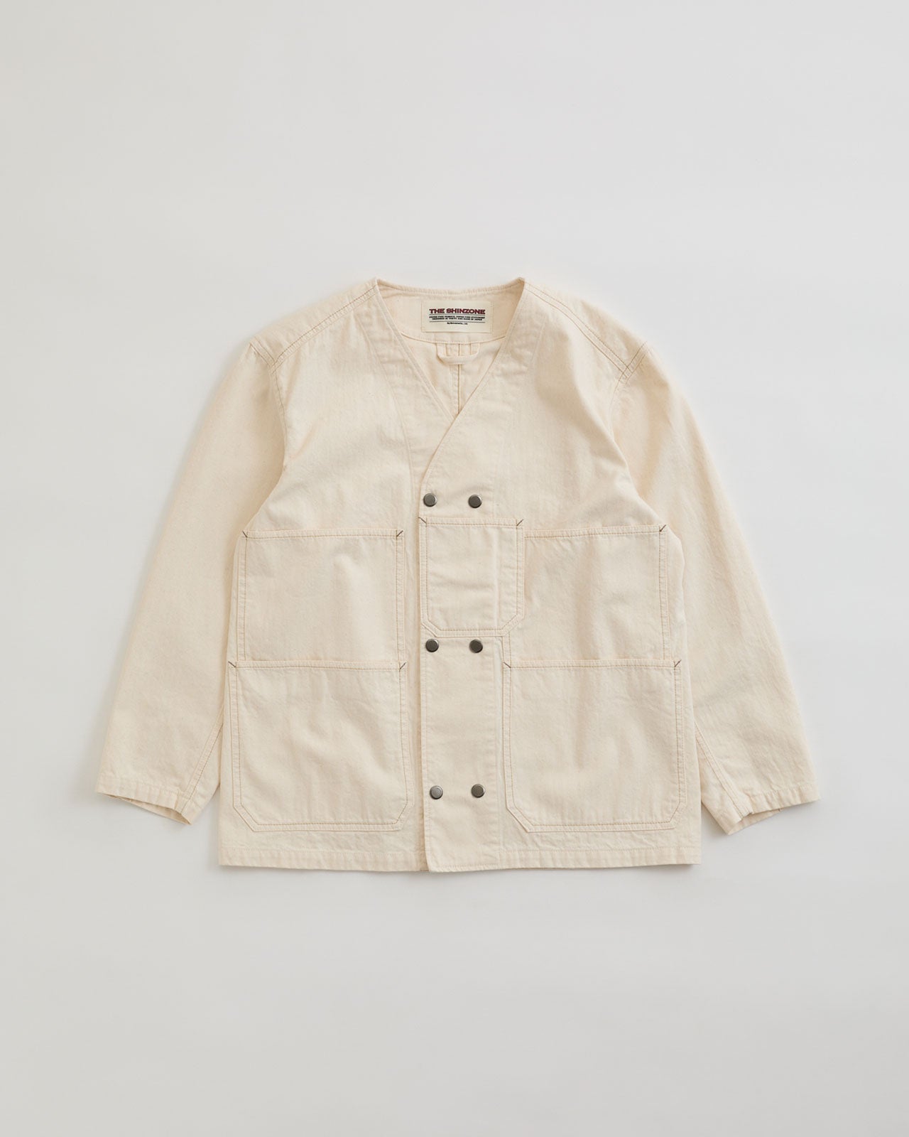 【9月中旬お届け】NO COLLAR COVERALL