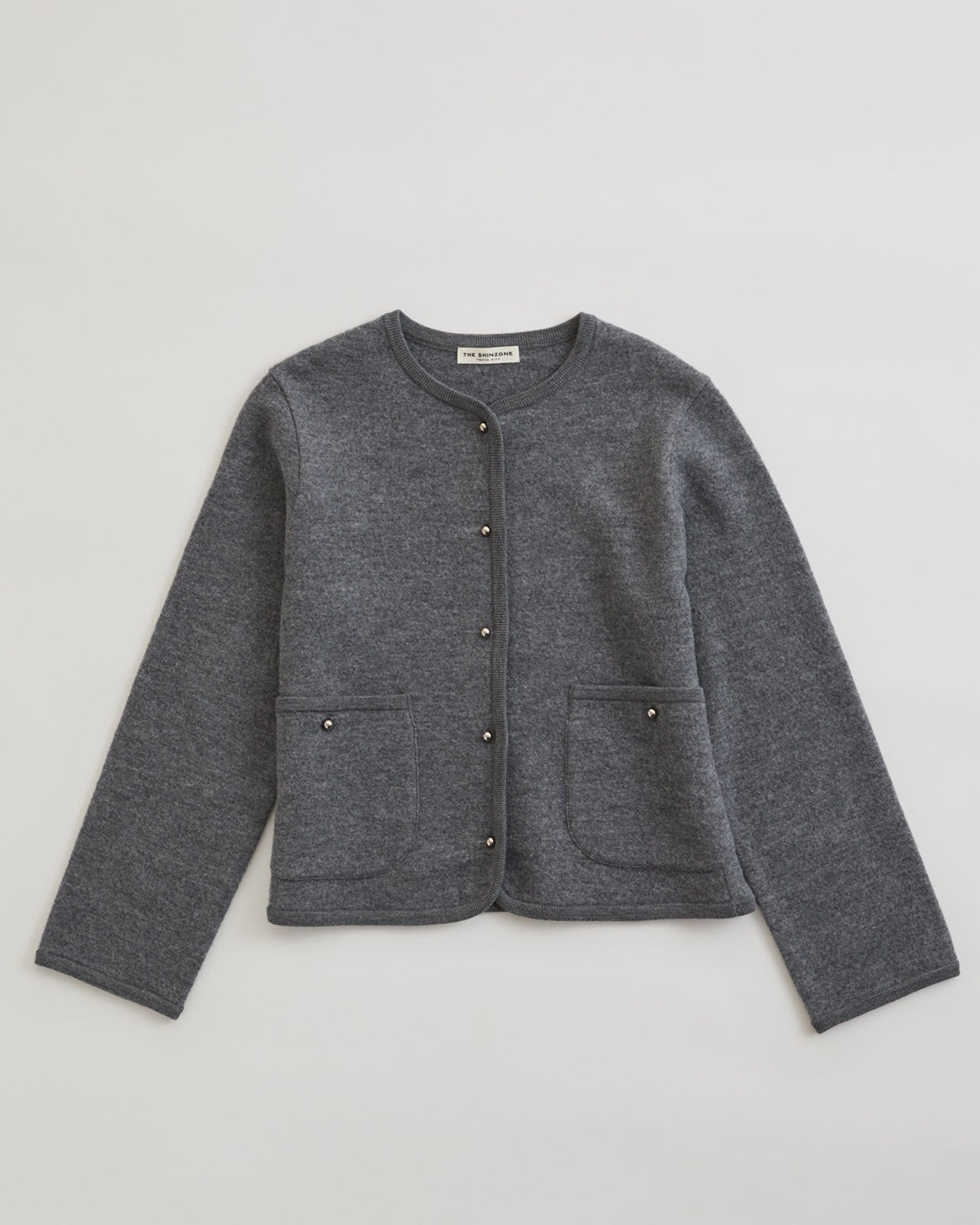 【10月中旬入荷予定】WOOL KNIT JACKET