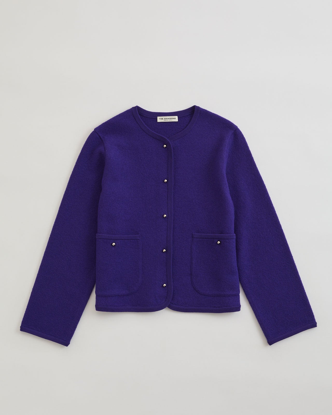 【10月中旬入荷予定】WOOL KNIT JACKET