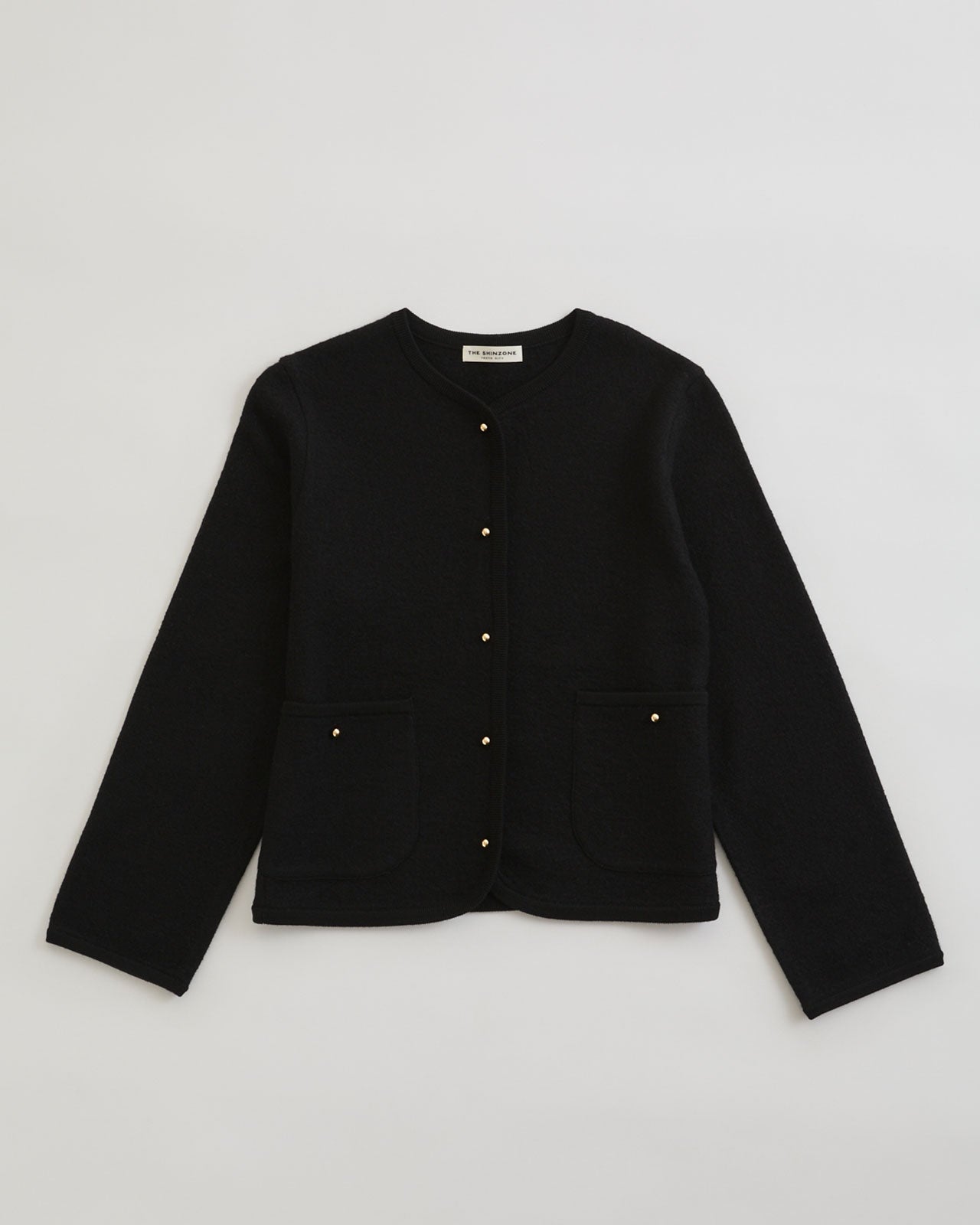 【10月中旬入荷予定】WOOL KNIT JACKET