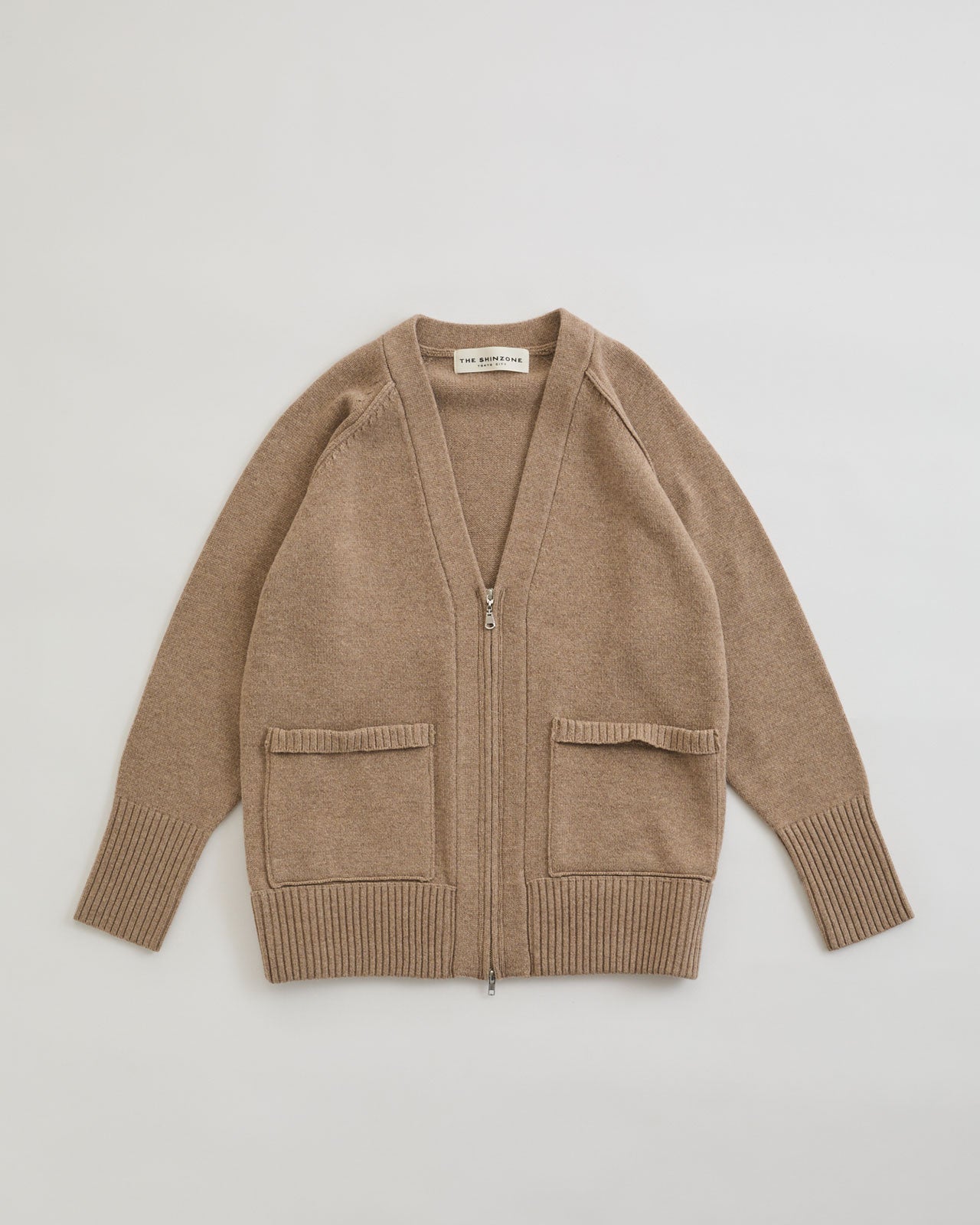 【10月中旬入荷予定】WOOL KNIT ZIP CARDIGAN