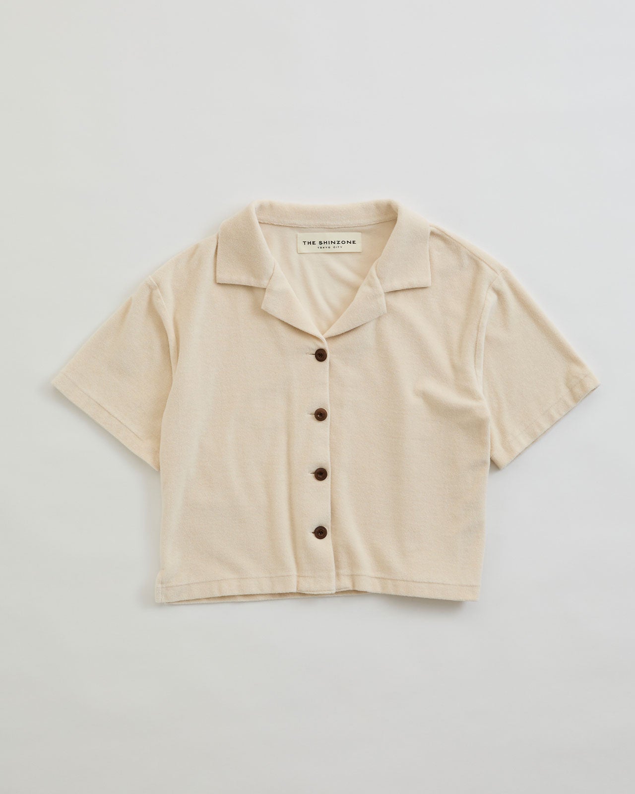 PILE OPEN COLLAR SHIRT