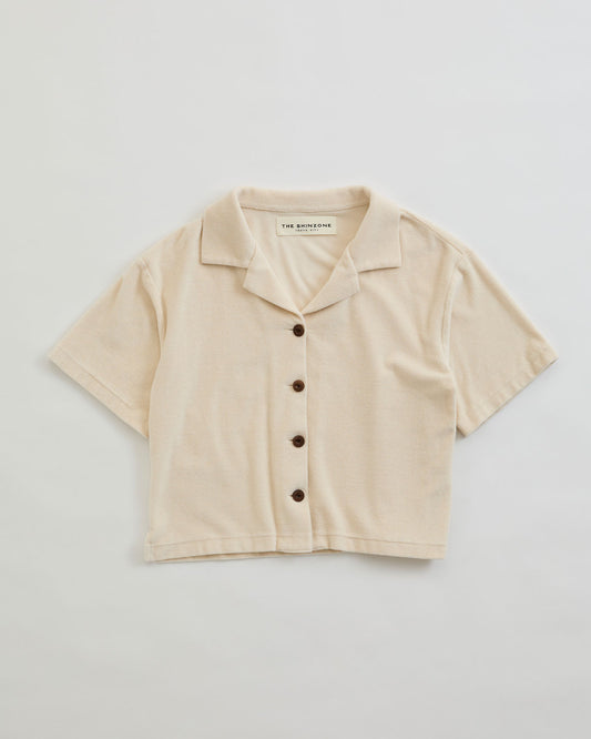 PILE OPEN COLLAR SHIRT
