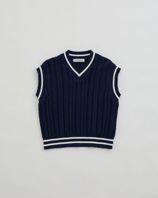 CABLE KNIT VEST