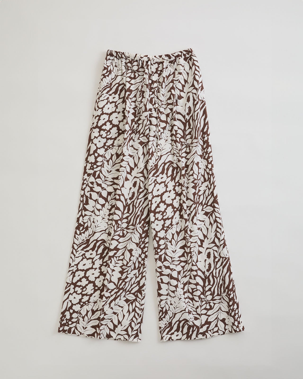 SUMMER BOTANICAL PATTERN PANTS