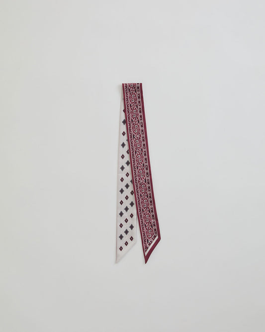 BANDANA PRINTED NARROW SCARF