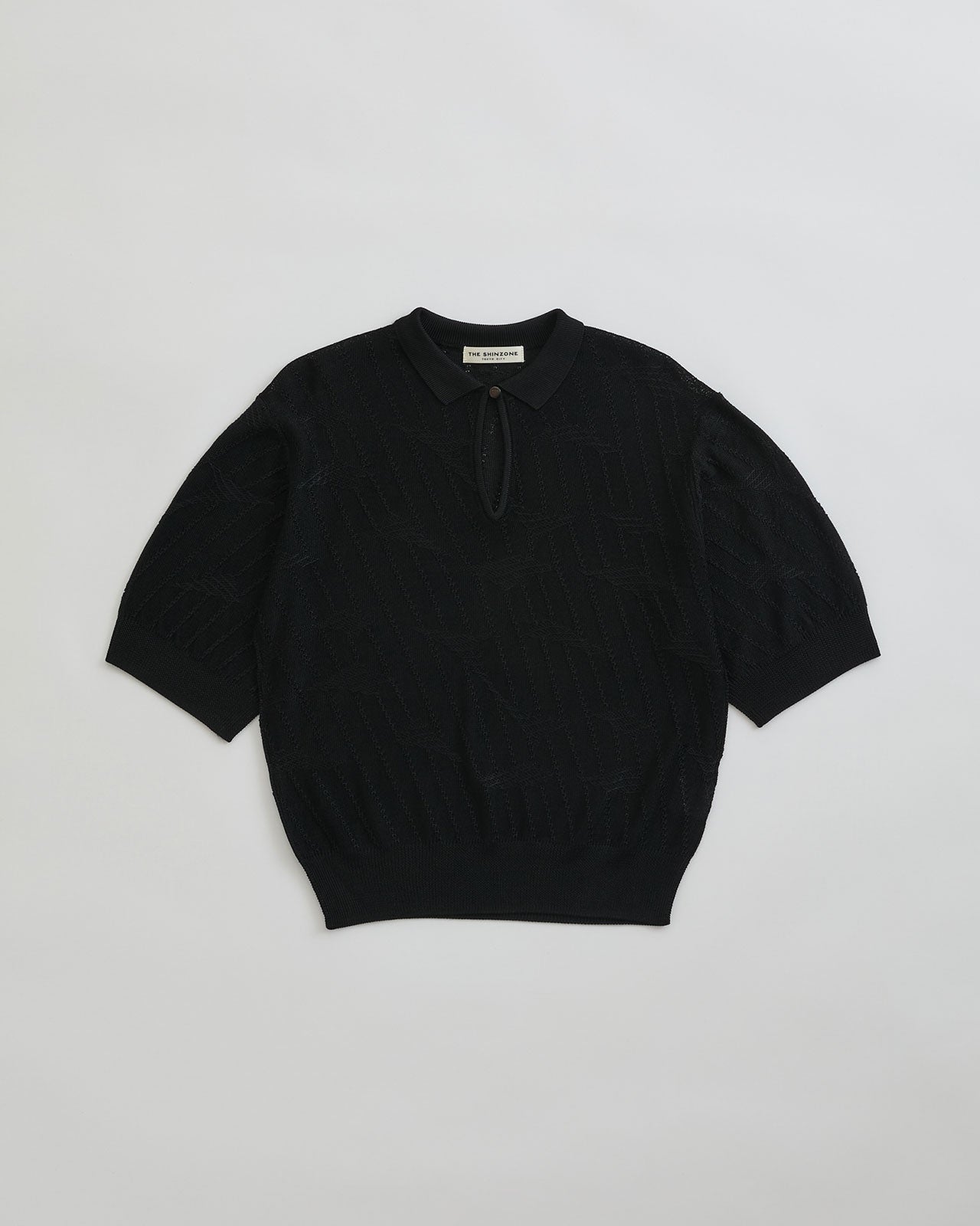 BRIGHT LACE KNIT POLO