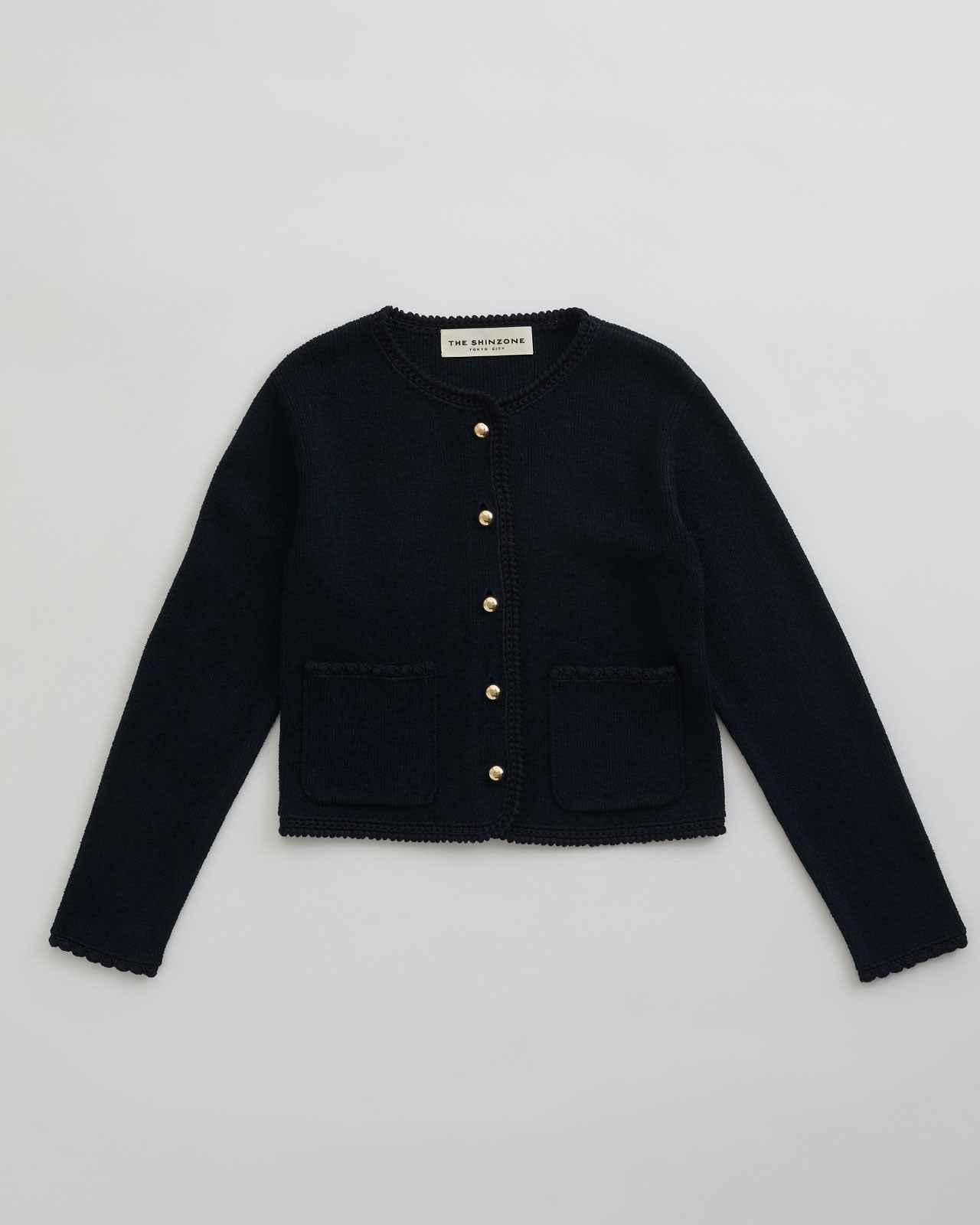 BOUCLE KNIT JACKET